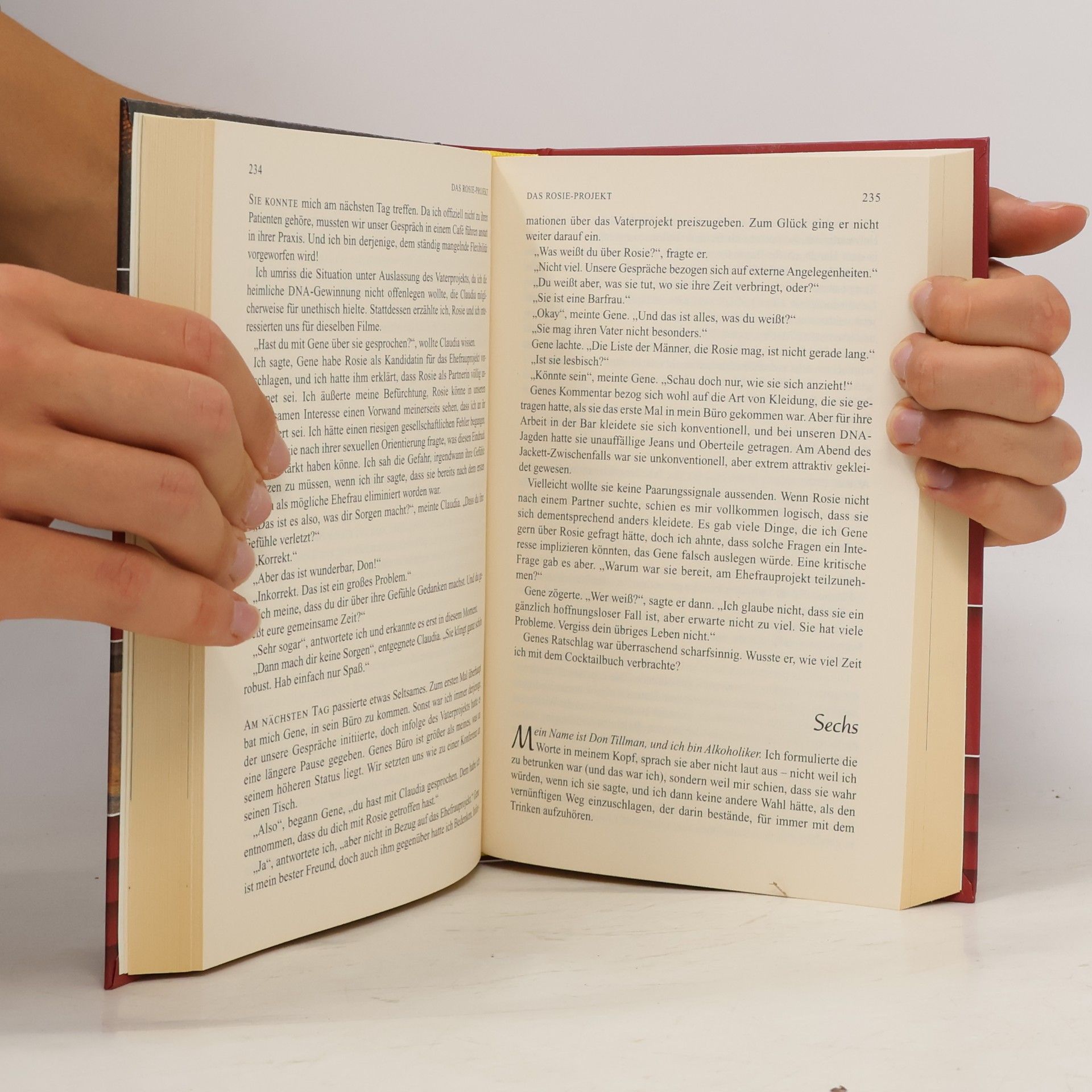 Katrin Tempel Auswahlbücher. Grabesstille. Das Rosie-Projekt. Holunderliebe