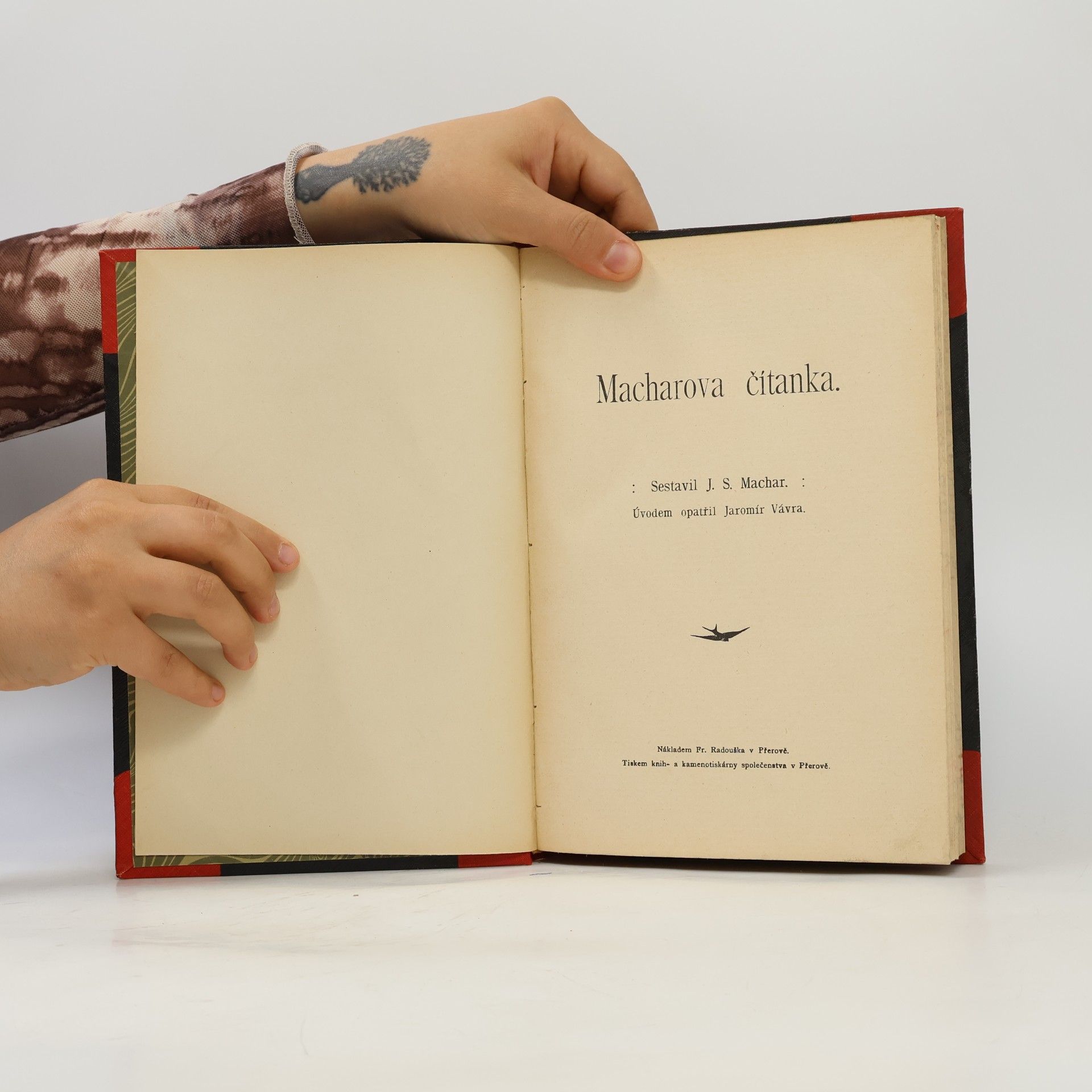 Josef Svatopluk Machar Macharova čítanka