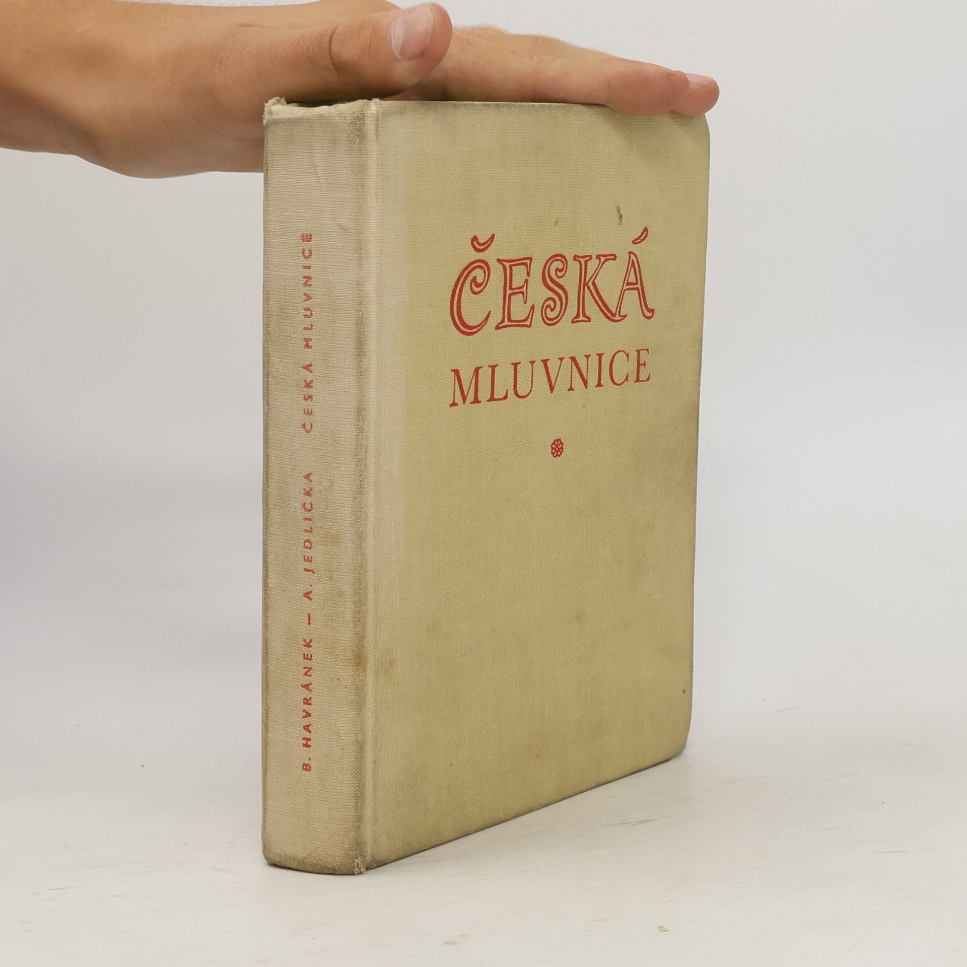 Alois Jedlička Česká mluvnice