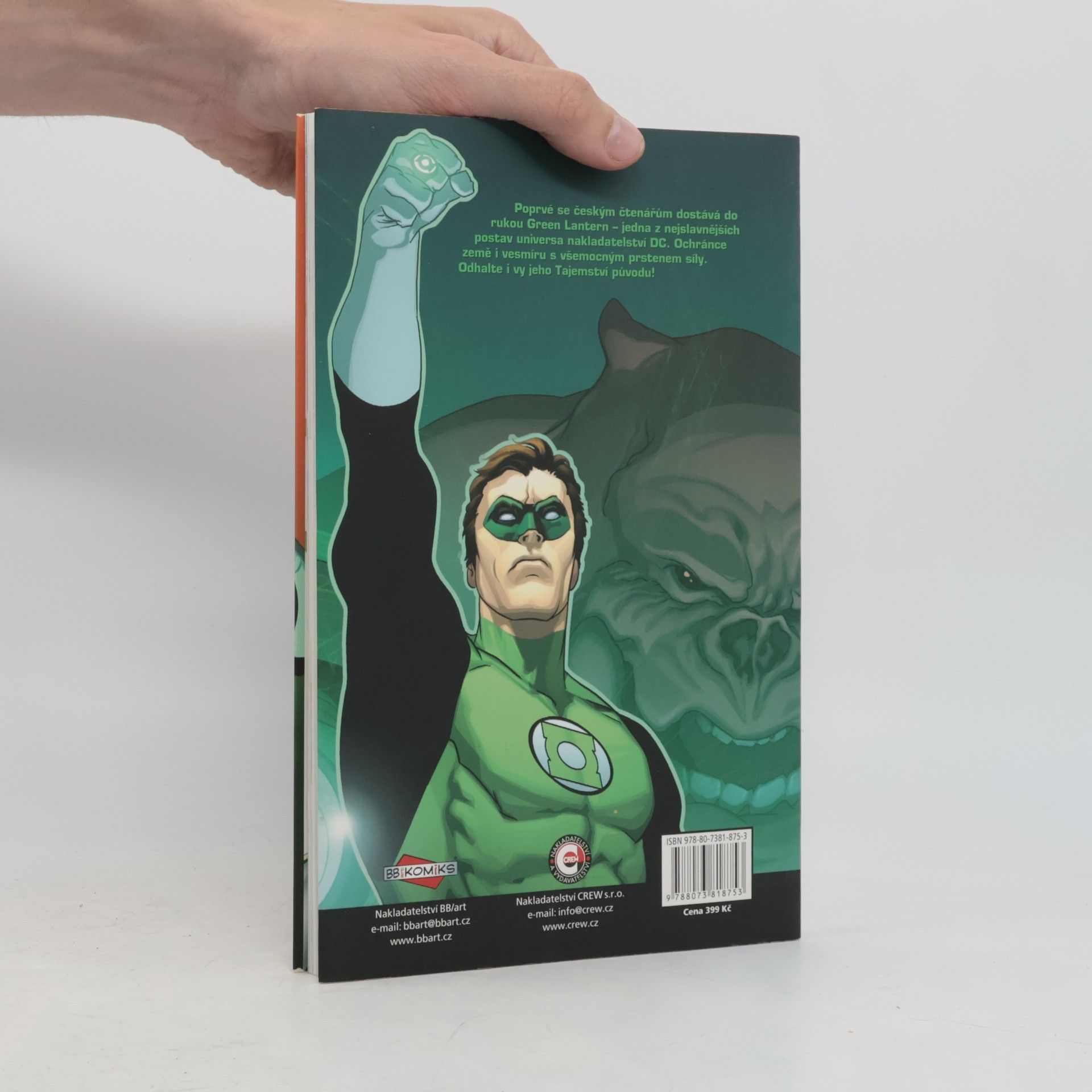 Geoff Johns Green Lantern. Tajemství původu