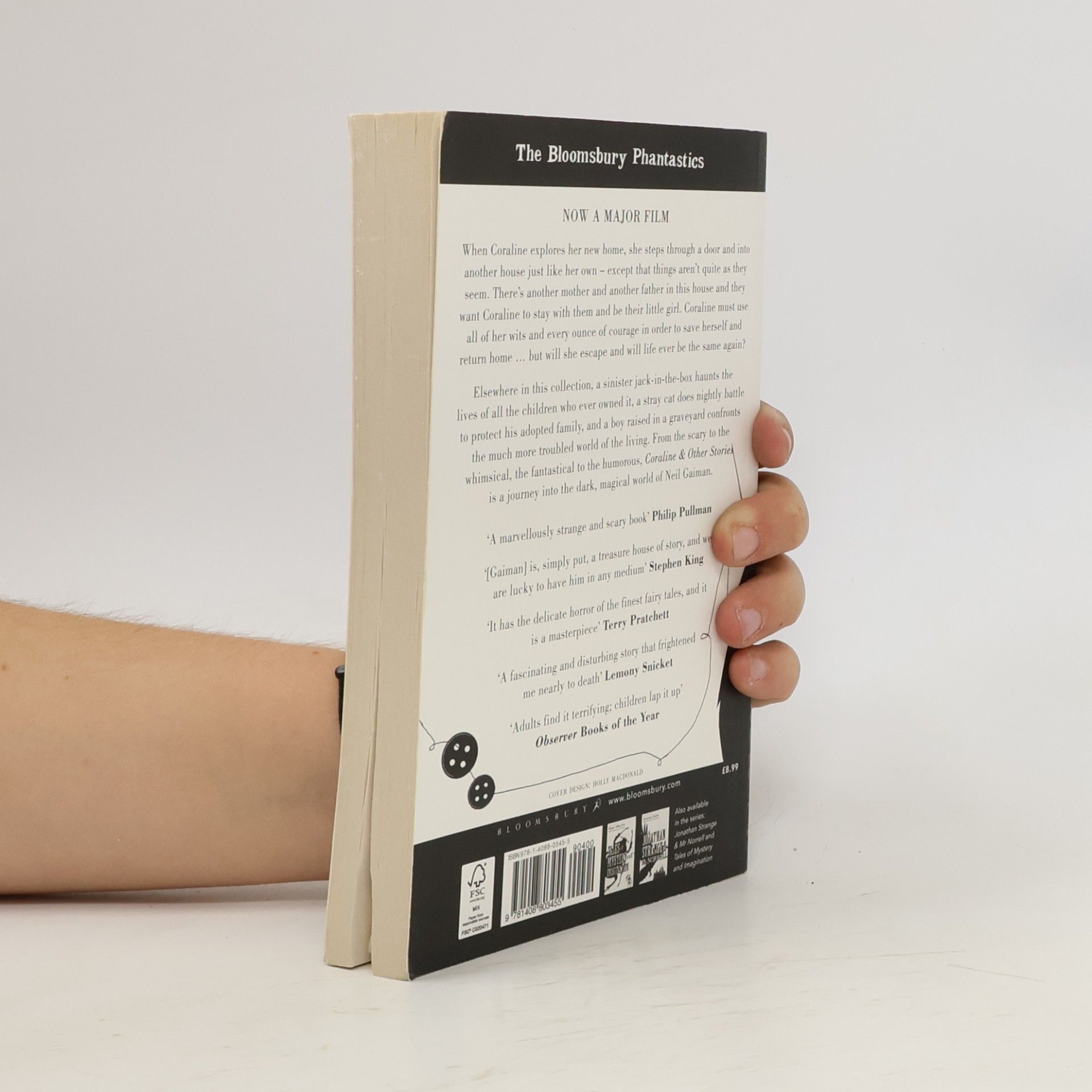 Neil Gaiman Coraline, English edition