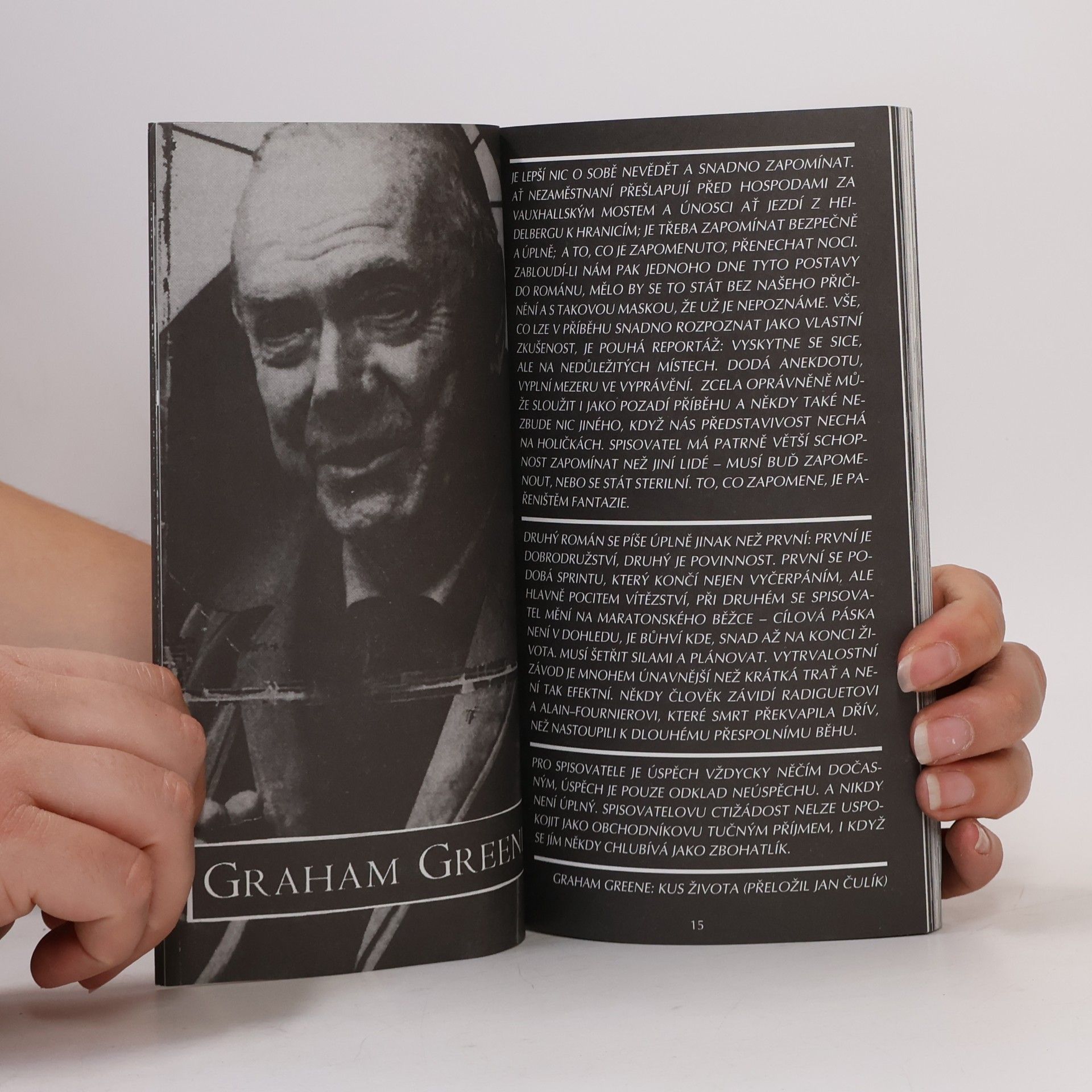 Viktor Kolář Graham Greene, Doktor Fischer ze Ženevy, aneb, Večírek s třaskavinou : [příležitostný tisk k premiéře] ve Stavovském divadle 5. a 6. prosince 1996