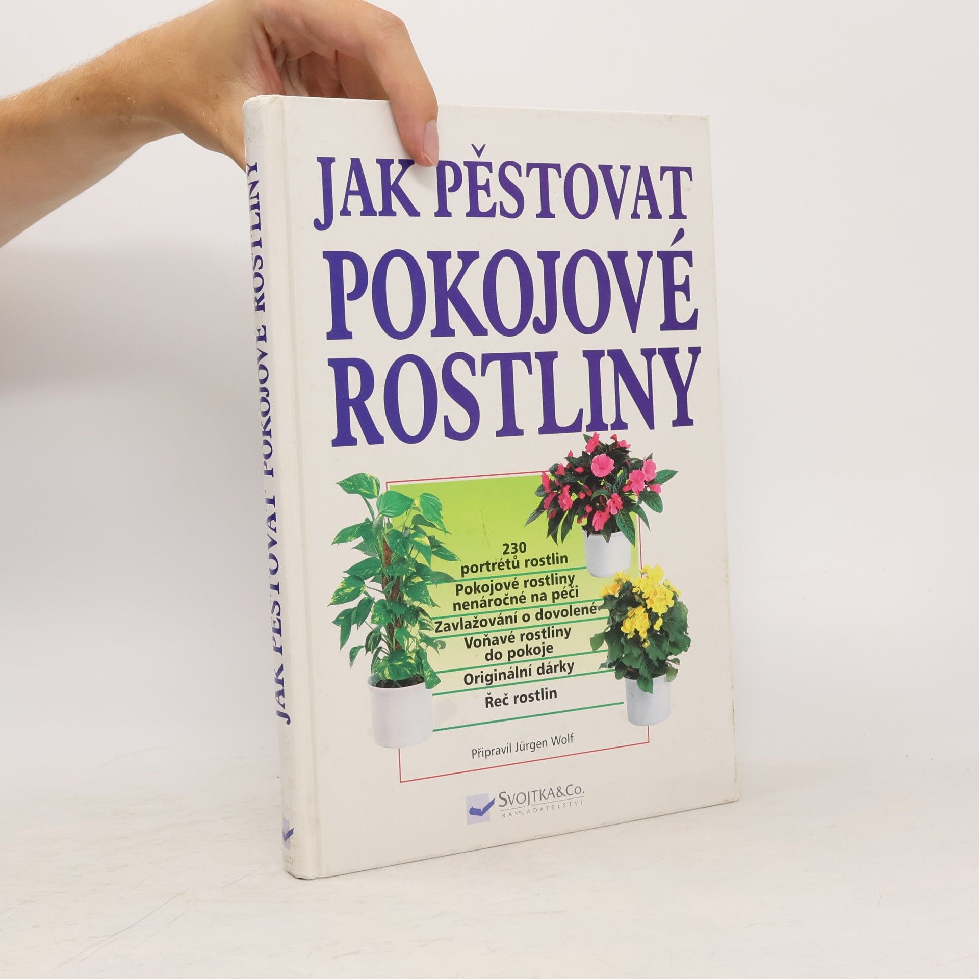 Jürgen Wolf Jak pěstovat pokojové rostliny