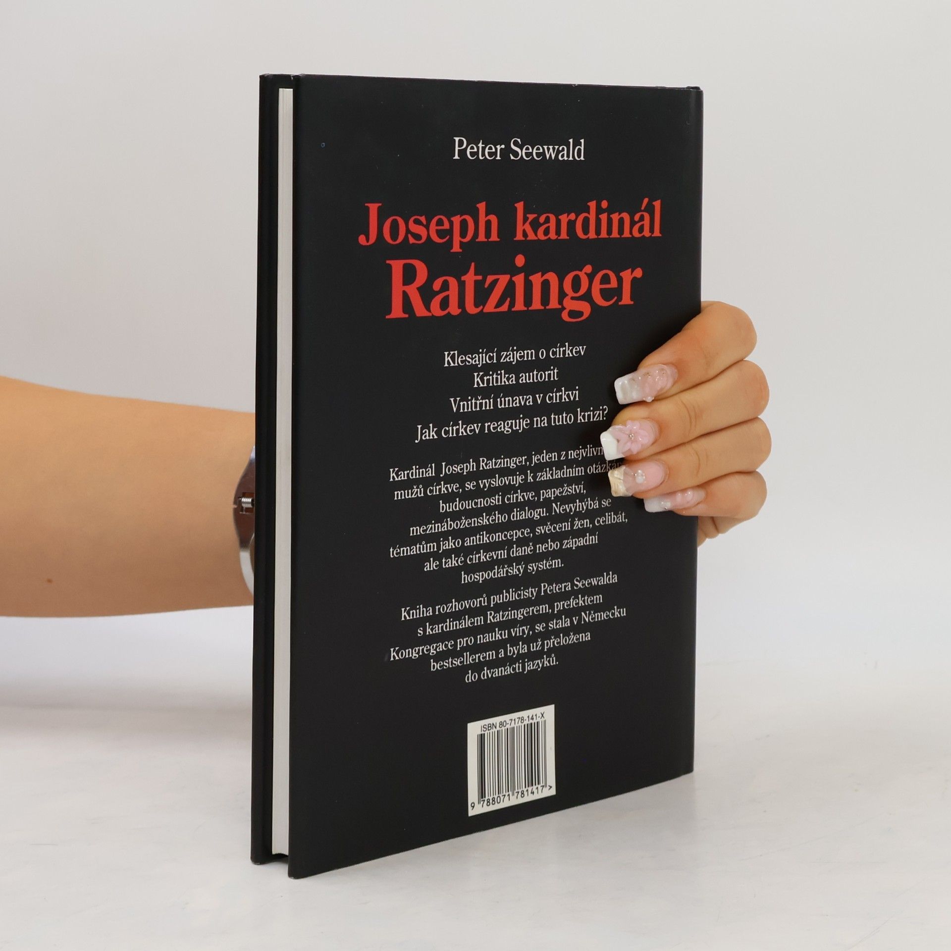 Alžběta Sirovátková Joseph kardinál Ratzinger. Křesťanství na přelomu tisíciletí