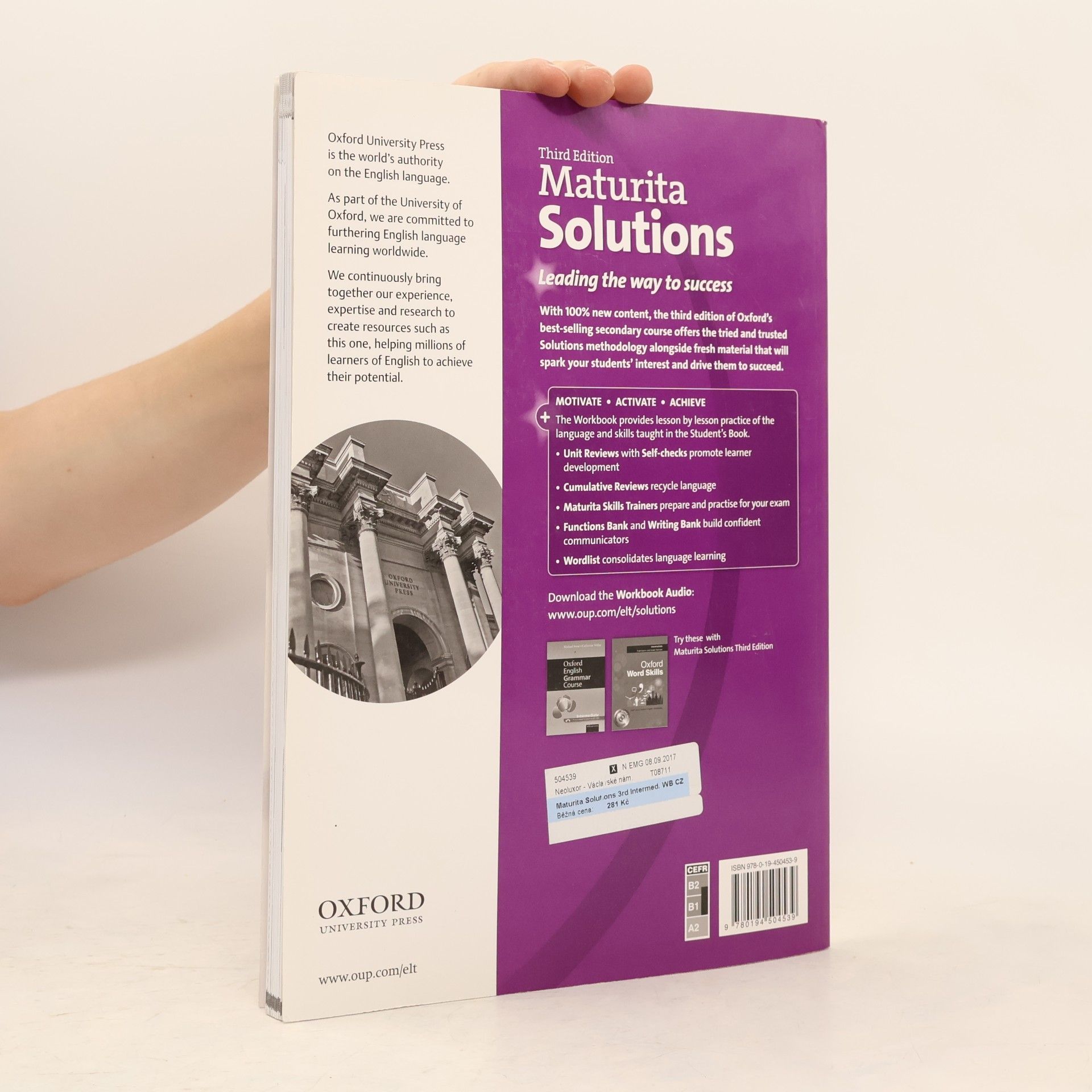 Kolektiv autorů Maturita Solutions: Intermediate - Workbook