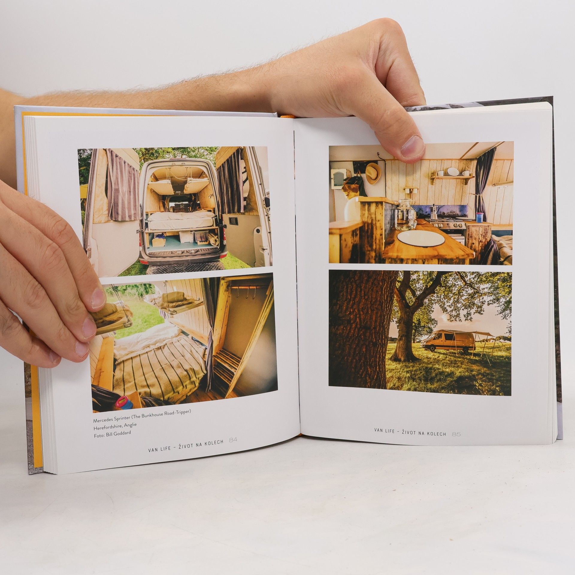 Foster Huntington Van life - Život na kolech
