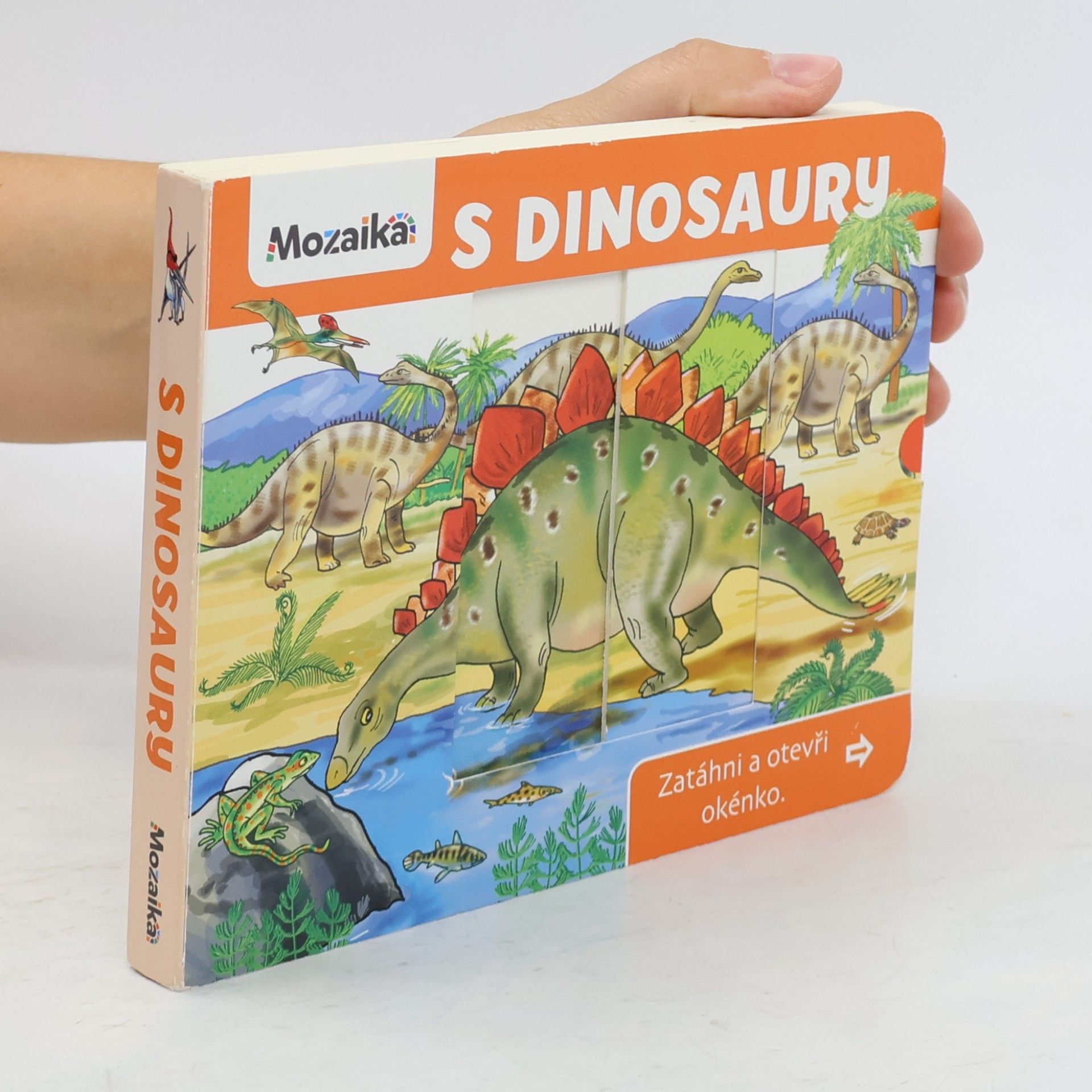 Antonín Šplíchal S dinosaury : zatáhni a otevři okénko