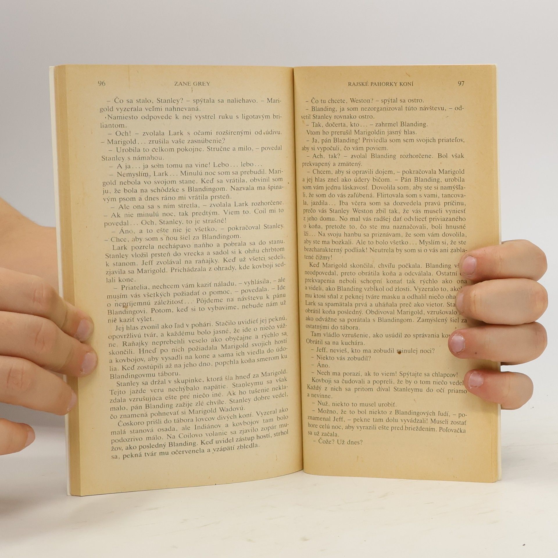 Zane Grey Rajské pahorky koní