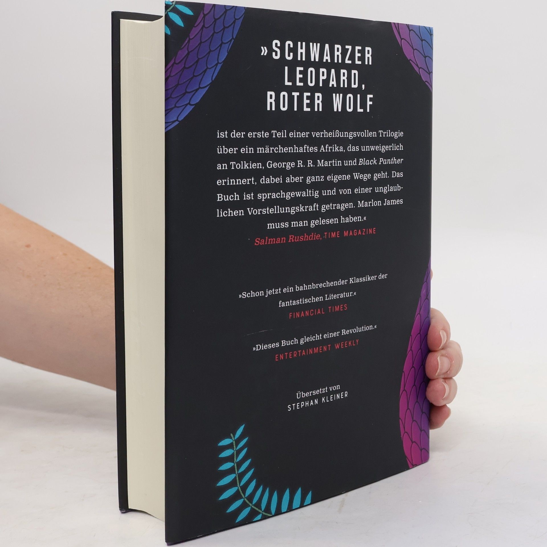 Marlon James Schwarzer Leopard, roter Wolf