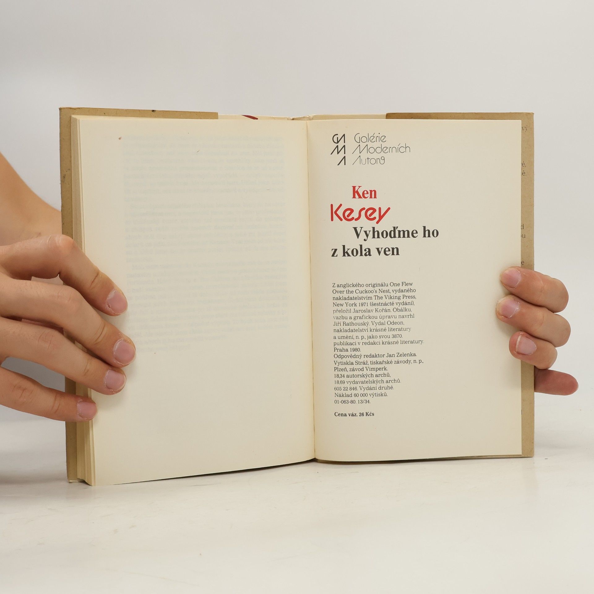Ken Kesey Vyhoďme ho z kola ven