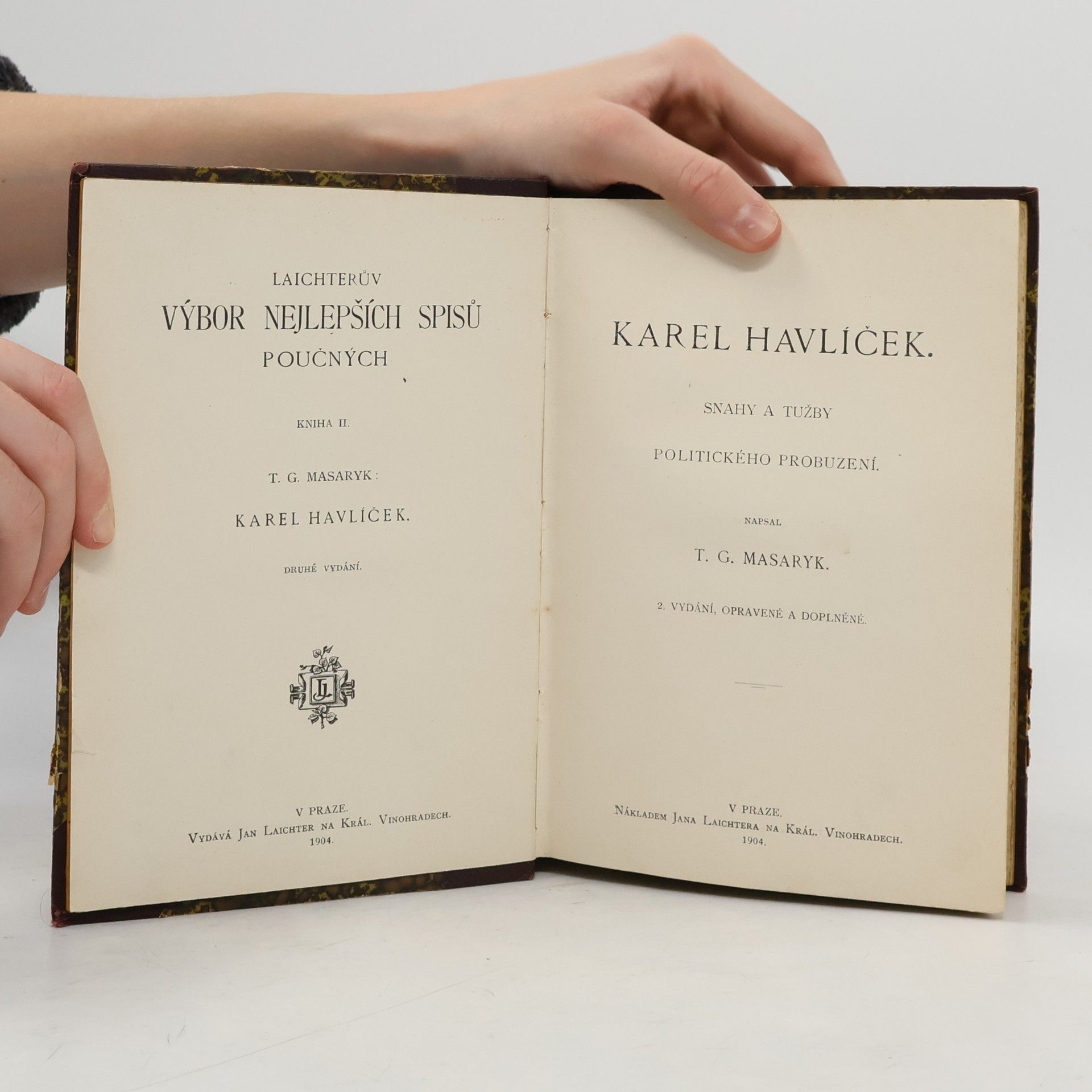 Tomáš Garrigue Masaryk Karel Havlíček