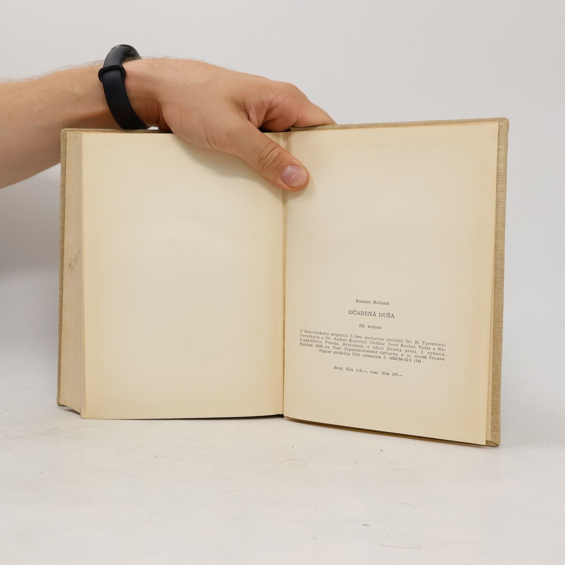 Romain Rolland Očarená duša III.