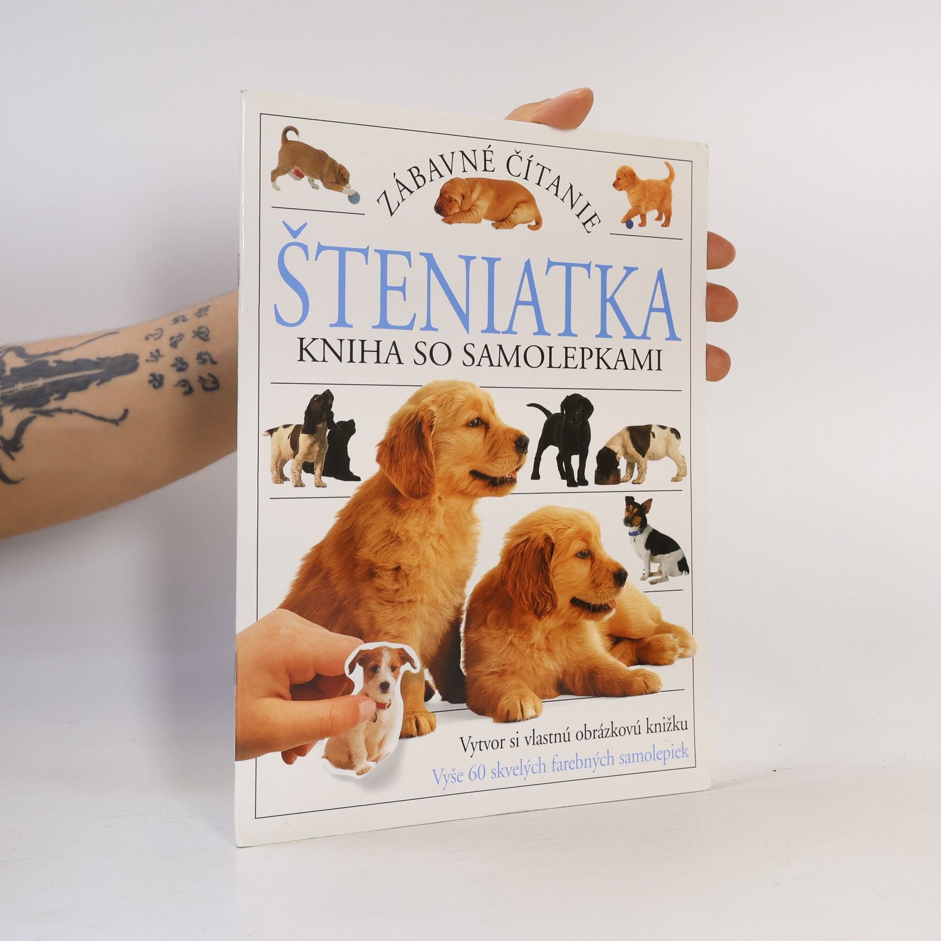 Kolektiv autorů Šteniatka-kniha so samolepkami