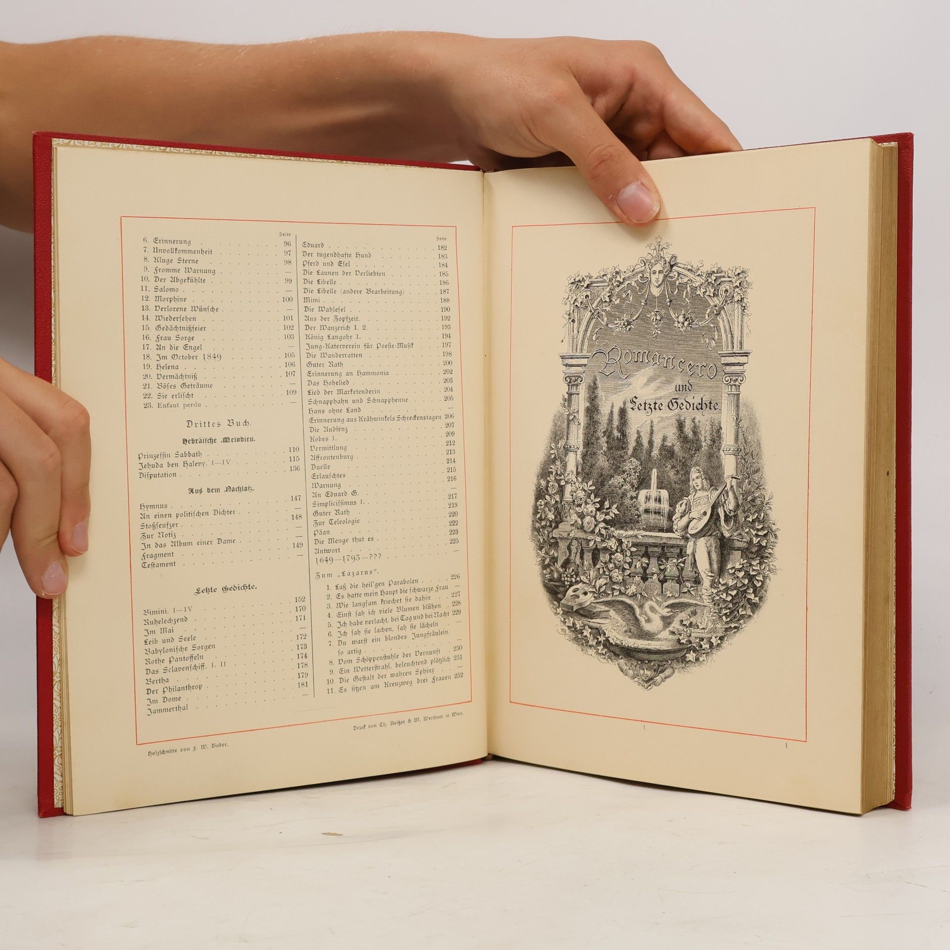 Heinrich Heine Romancero und Letzte Gedichte