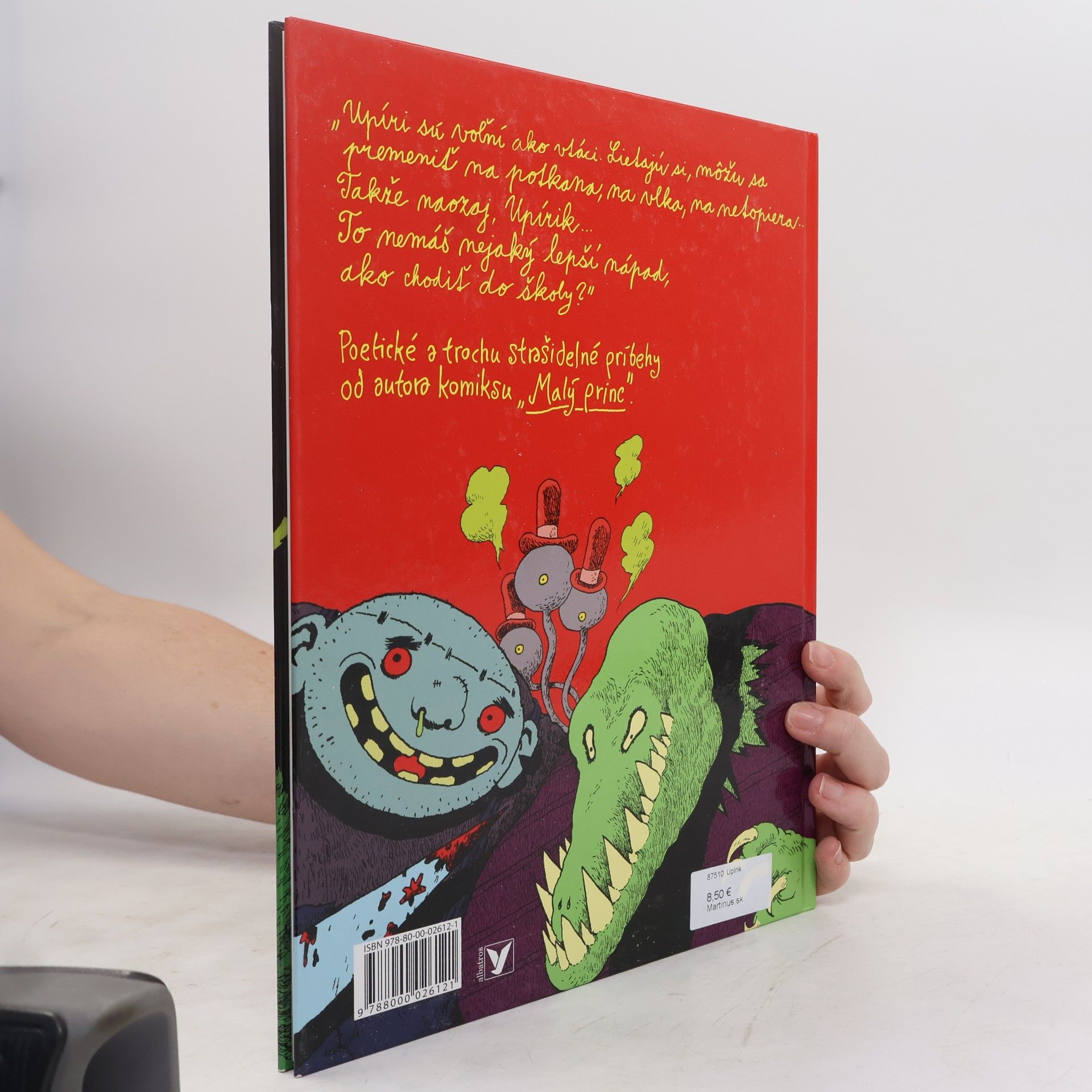 Joann Sfar Upírik ide do školy ; Upírik sa učí kung-fu!