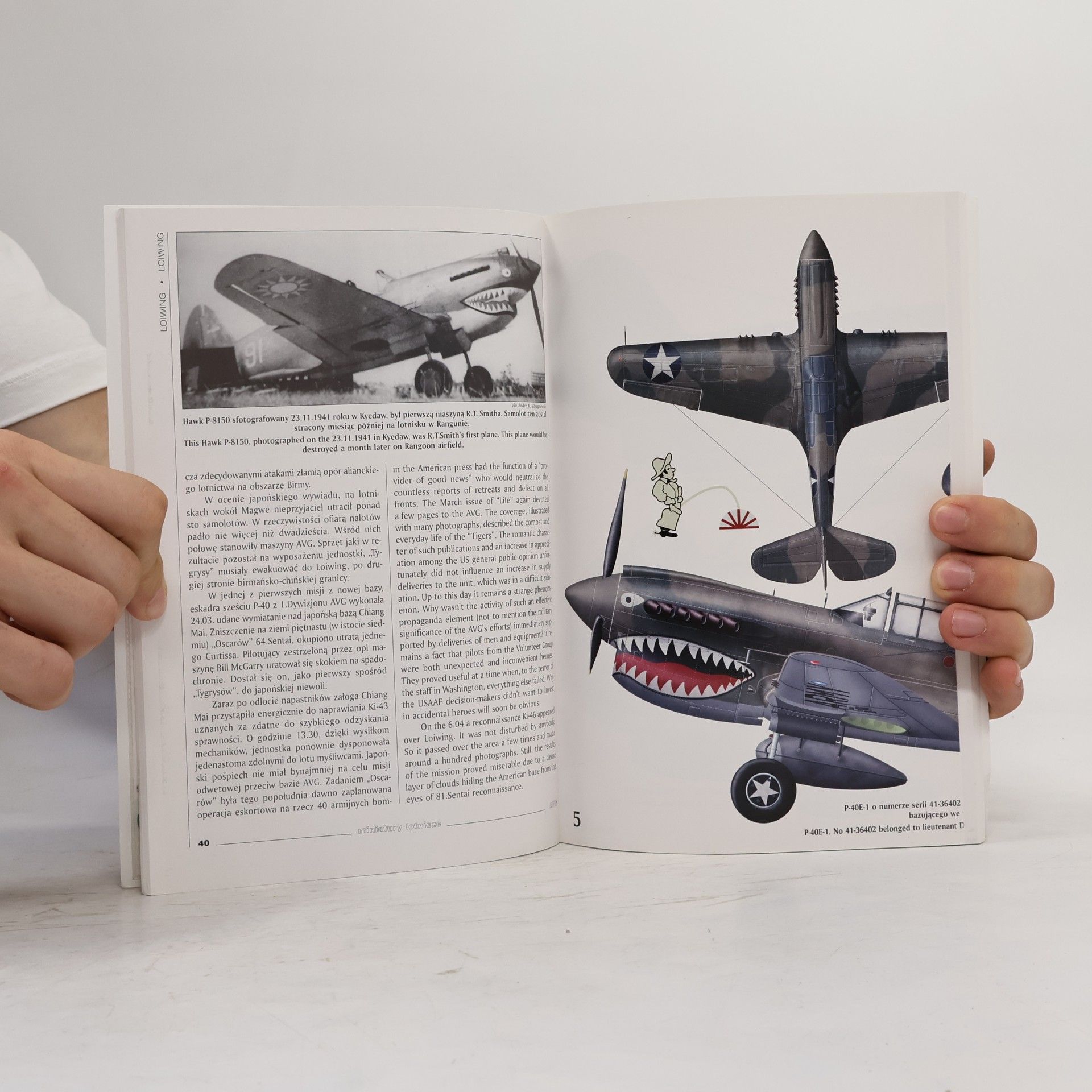 Zbiegniewski Andre R Miniaturz Kolorow - 28: AVG Flying Tigers 1941-1943