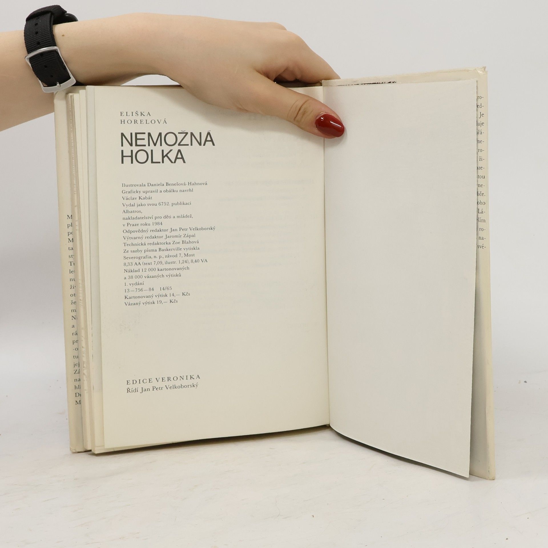 Horelová Eliška Nemožná holka