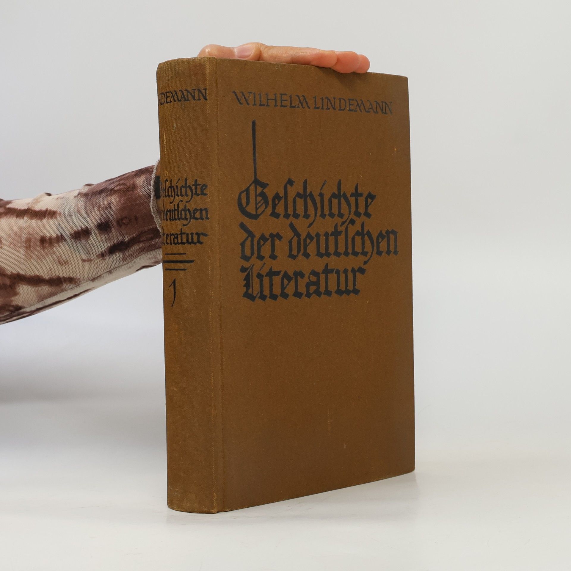 Wilhelm Lindemann Geschichte der deutschen Literatur 1