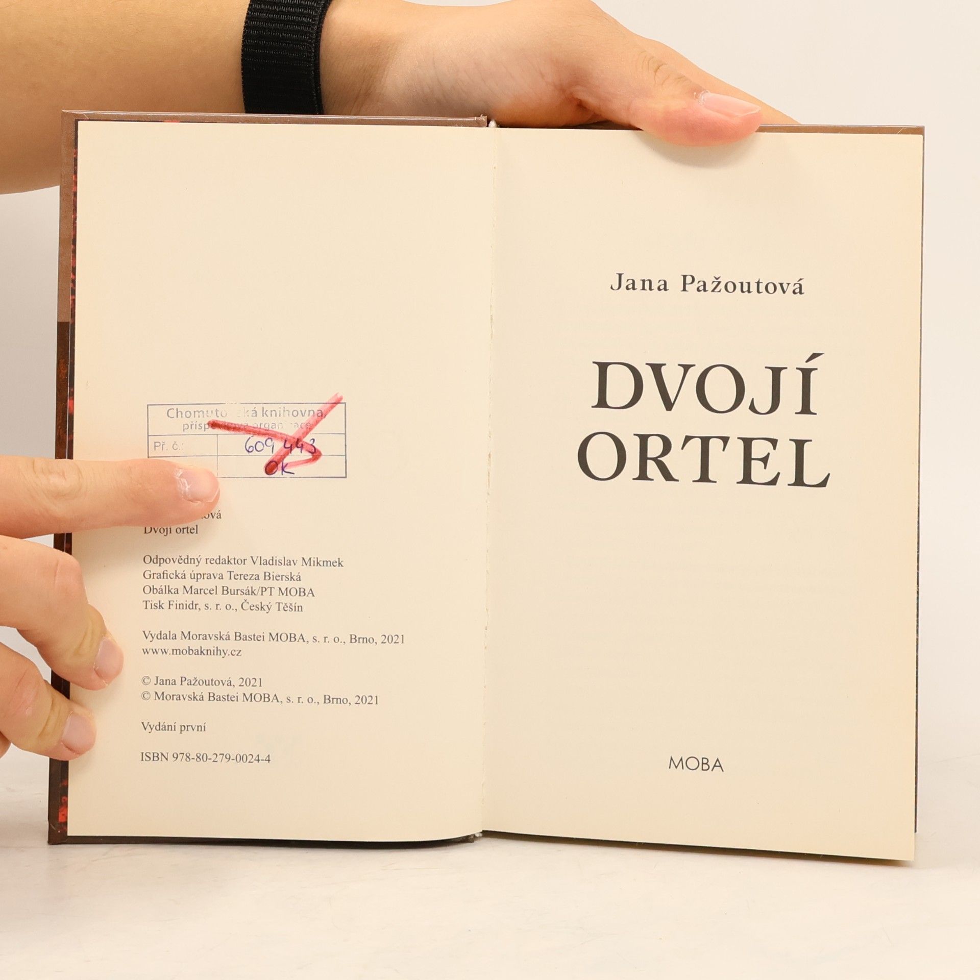 Jana Pažoutová Dvojí ortel