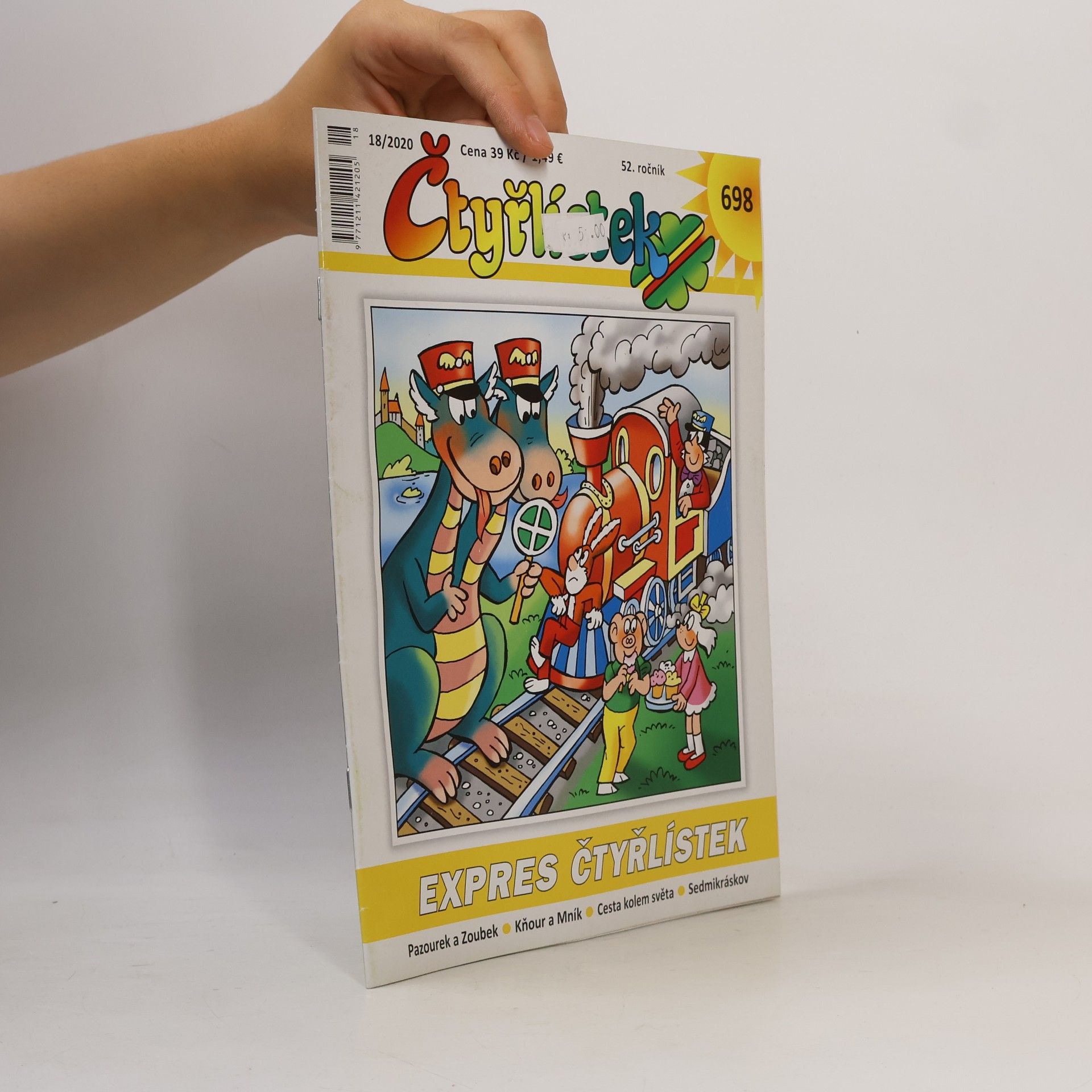 Collectif d'auteurs Čtyřlístek 698. 18/2020