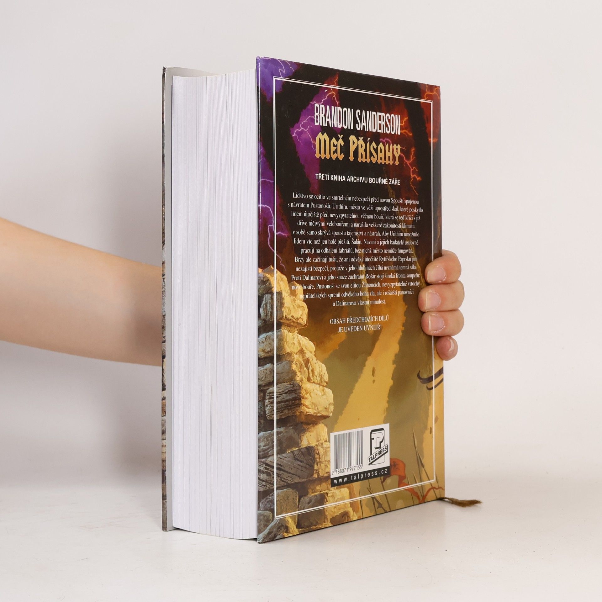 Brandon Sanderson Meč Přísahy