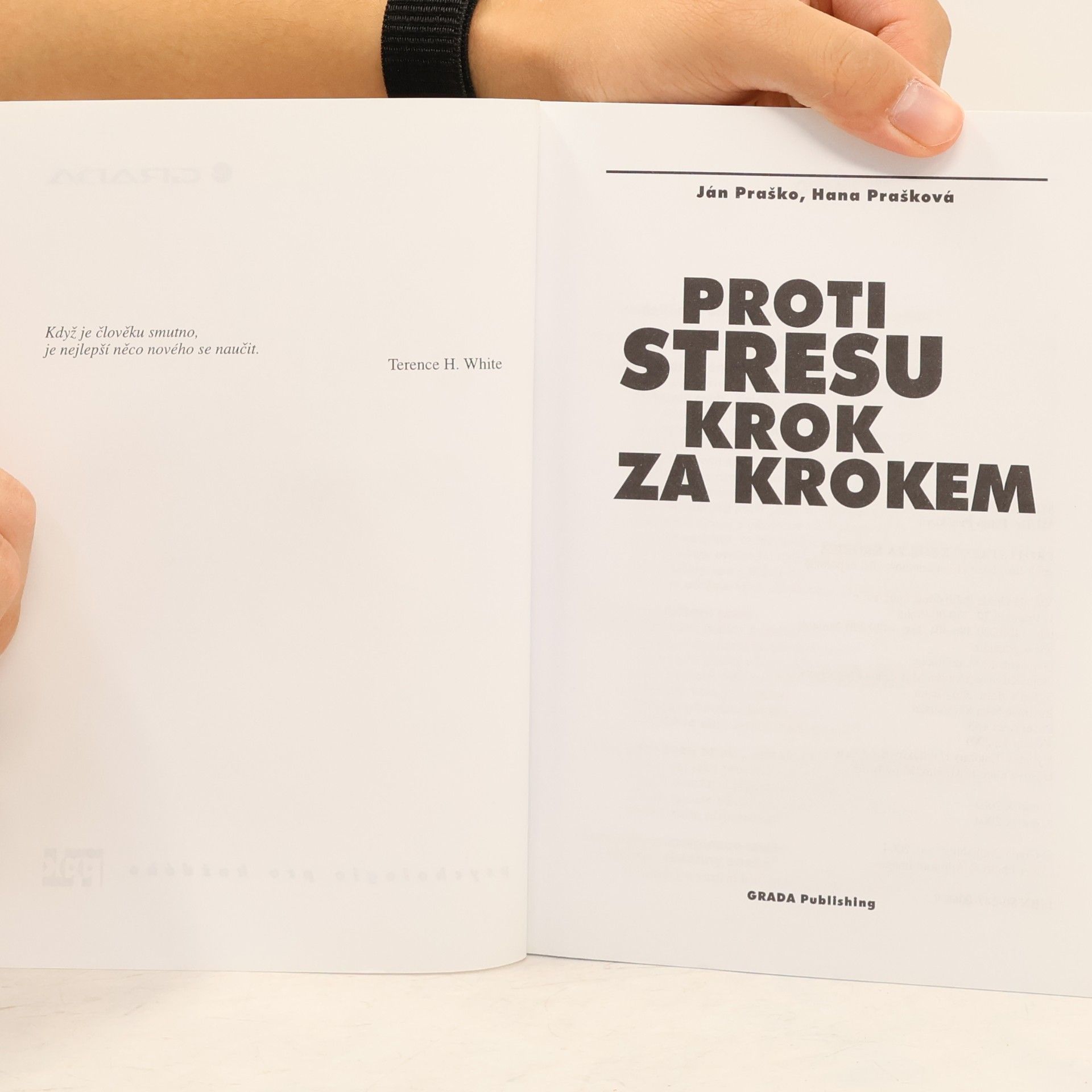 Ján Praško Proti stresu krok za krokem