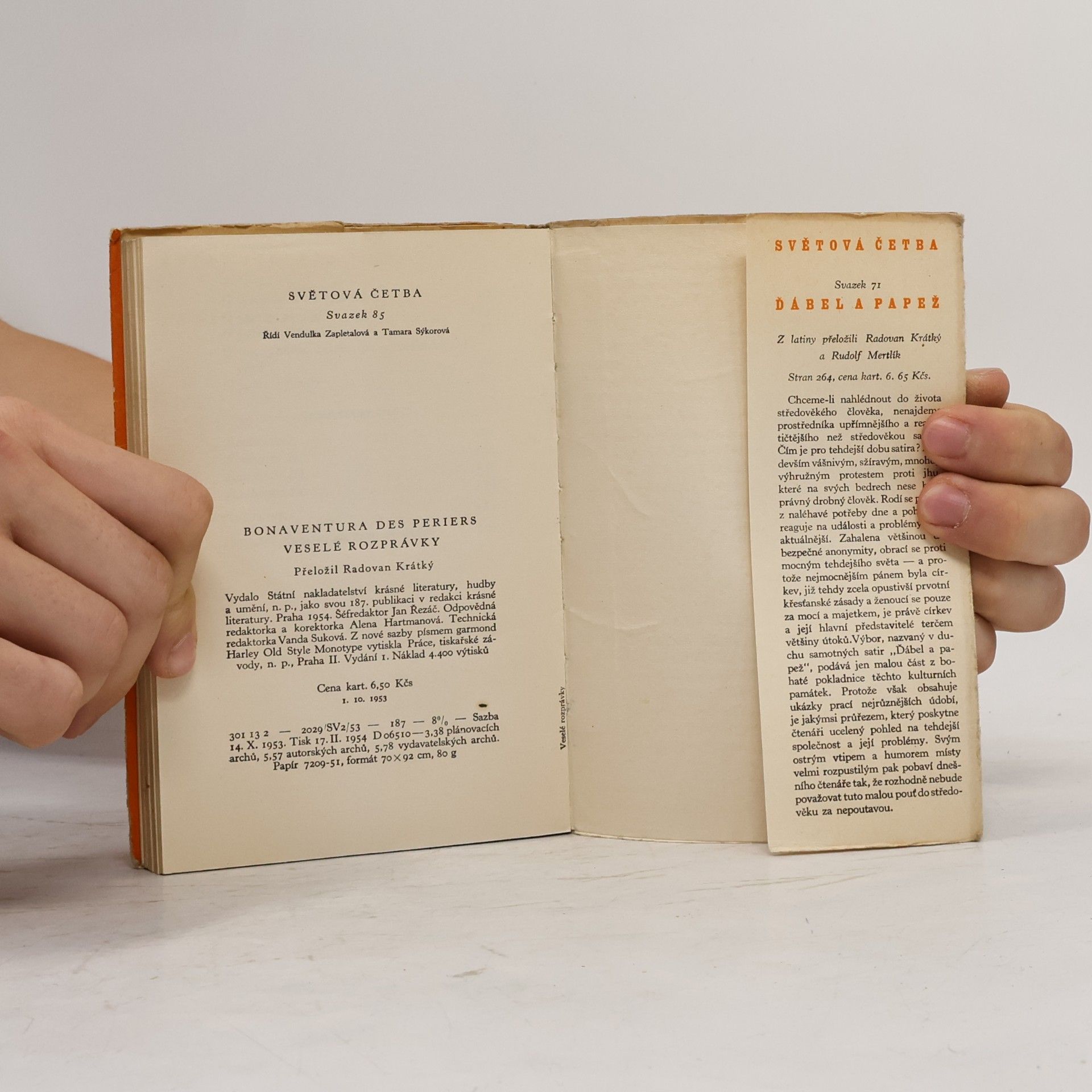 Bonaventura Des Periers Veselé rozprávky