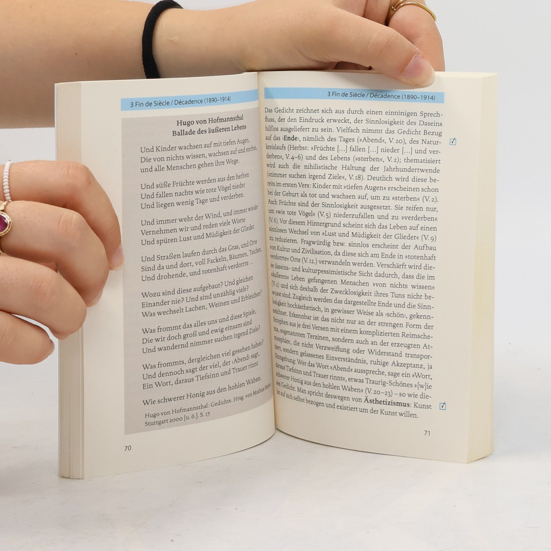 Yomb May Umbrüche in der deutschsprachigen Literatur um 1900