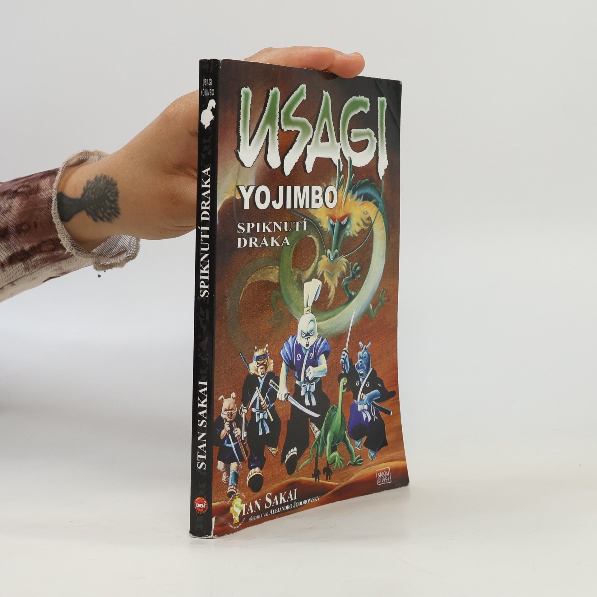 Stan Sakai Usagi Yojimbo. Spiknutí draka