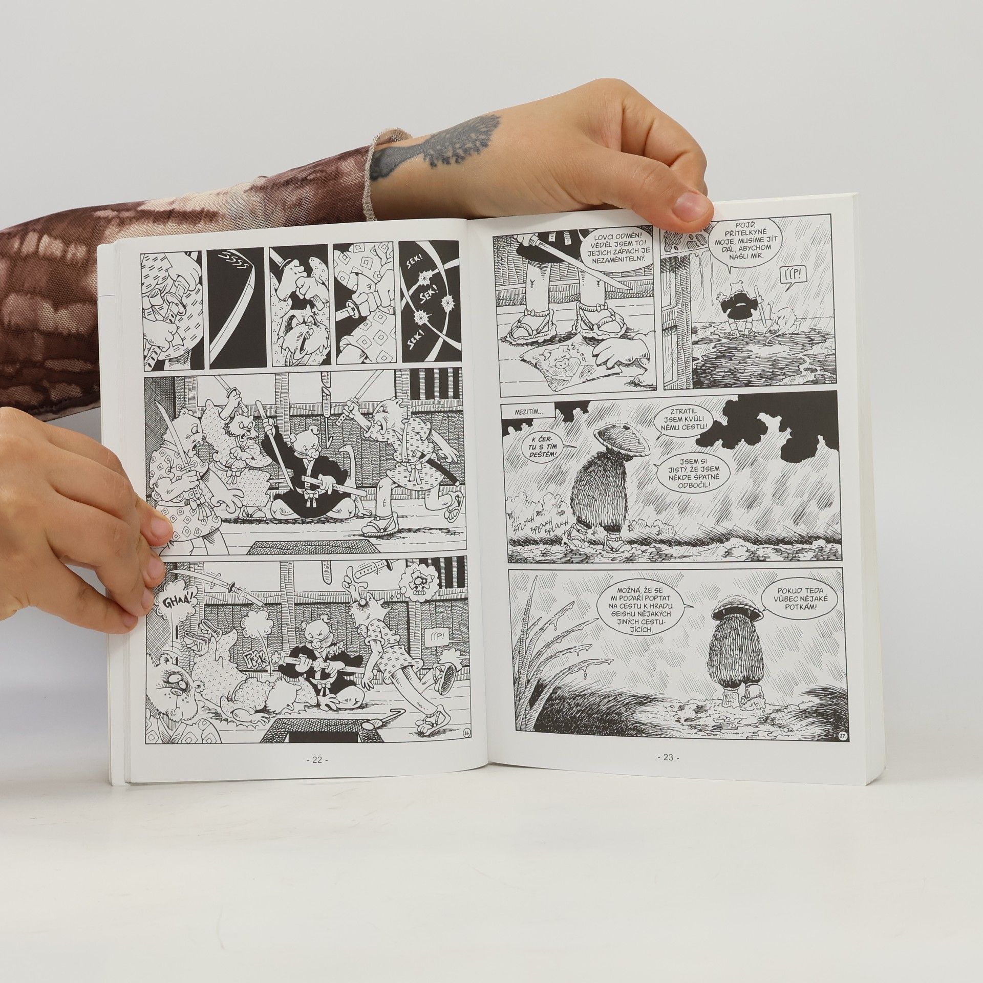 Stan Sakai Usagi Yojimbo. Spiknutí draka