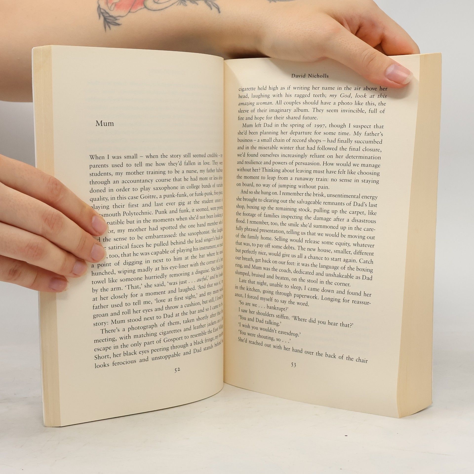 David Nicholls Sweet Sorrow