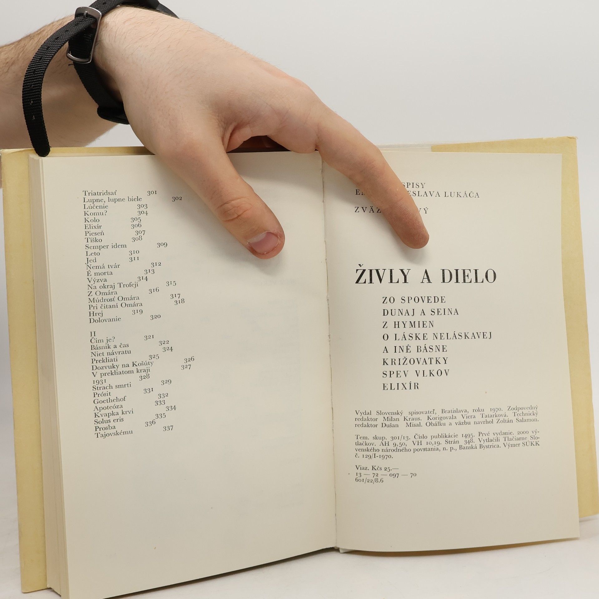 Emil Boleslav Lukáč Živly a dielo