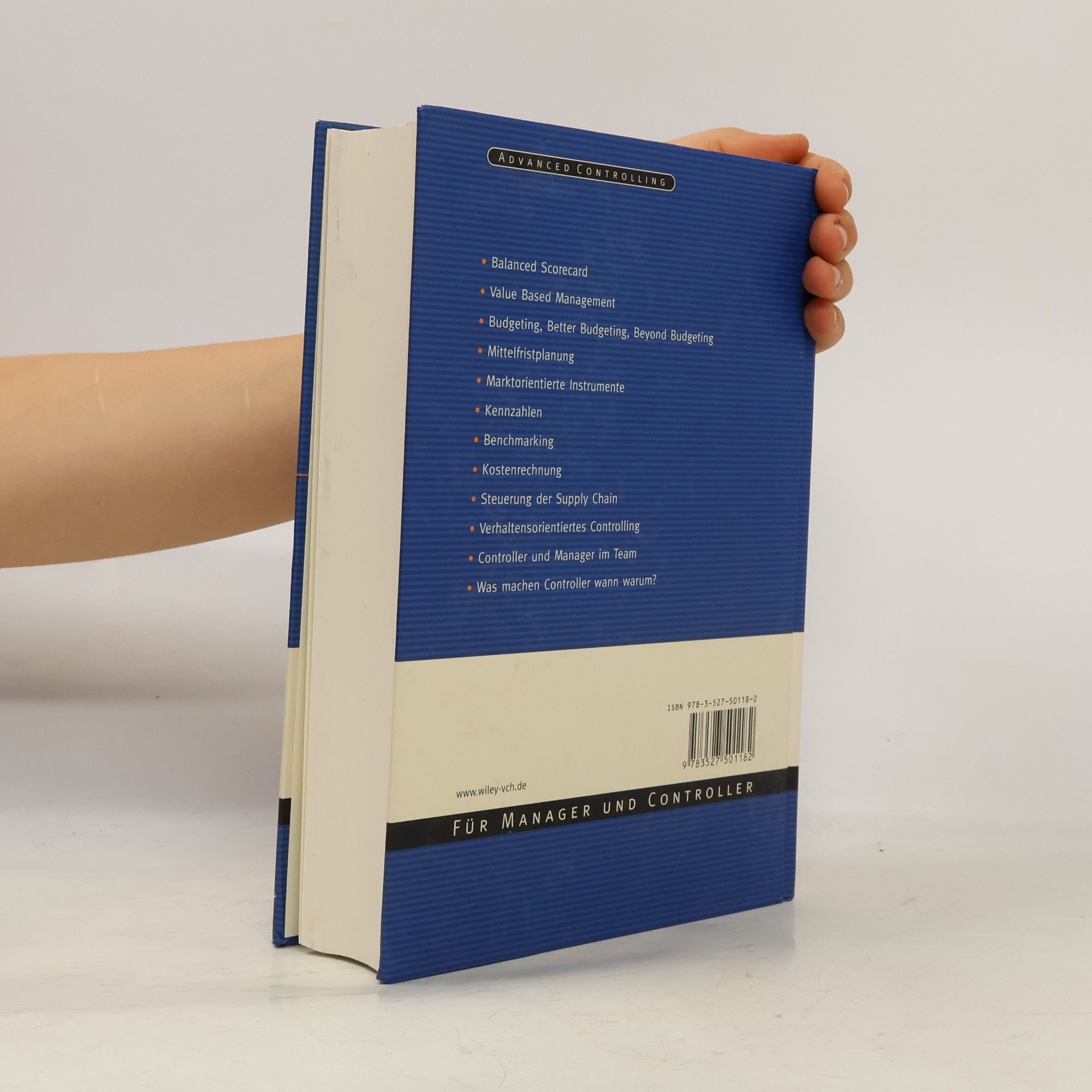 Jürgen Weber Das Advanced-Controlling-Handbuch
