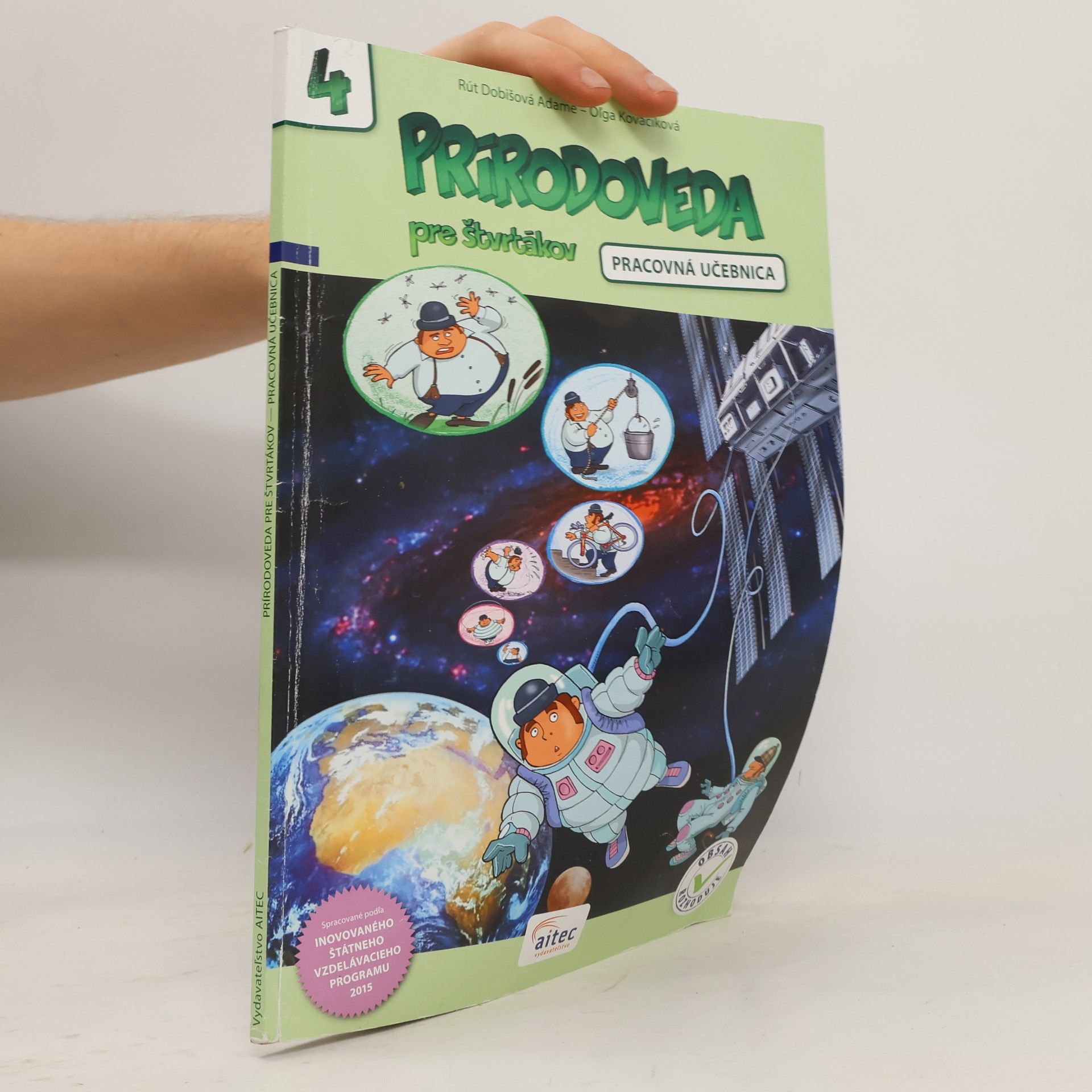 Rút Dobišová Adame  Prírodoveda pre štvrtákov. Pracovná učebnica