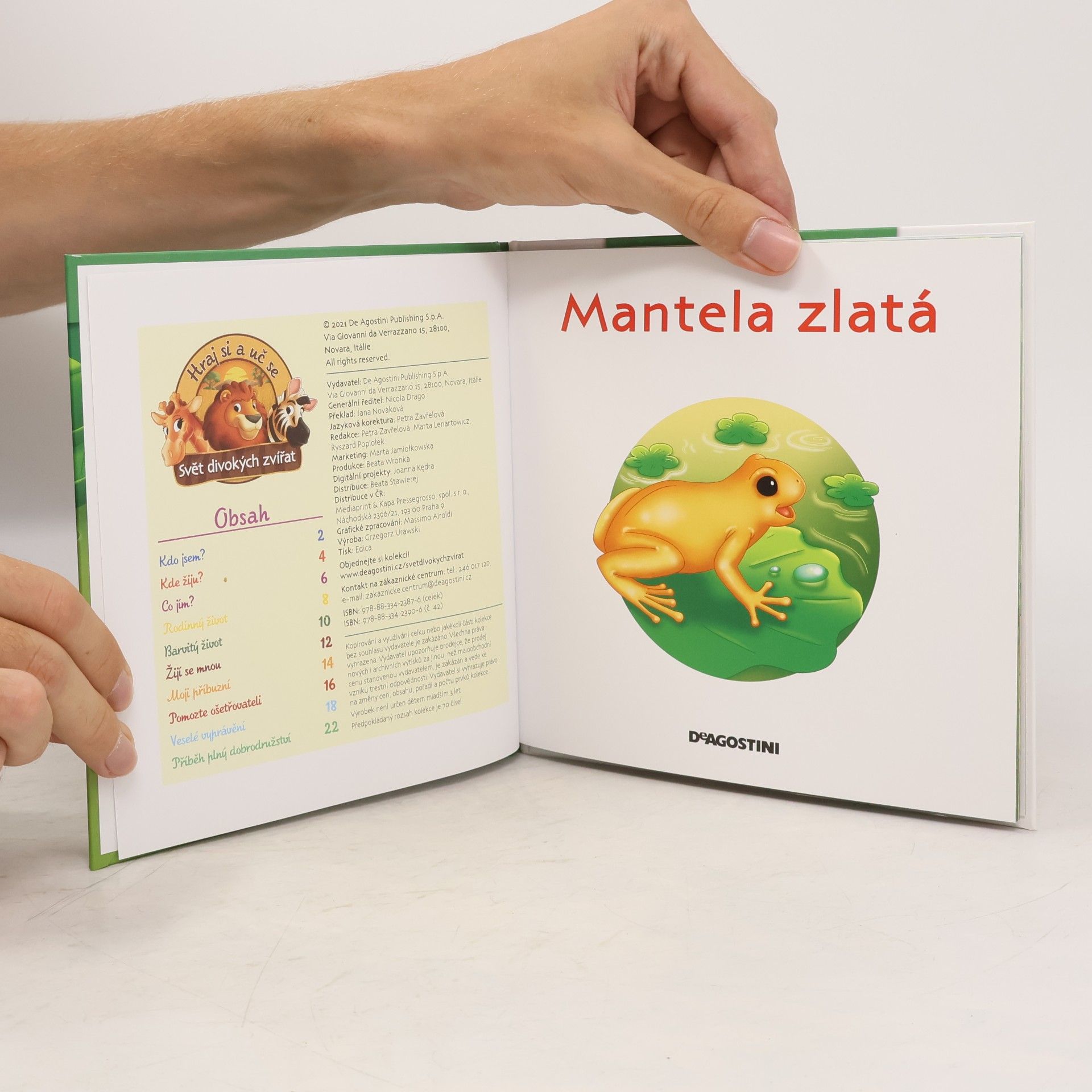 Kolektiv autorů Bydlím v lese 42. Mantela zlatá