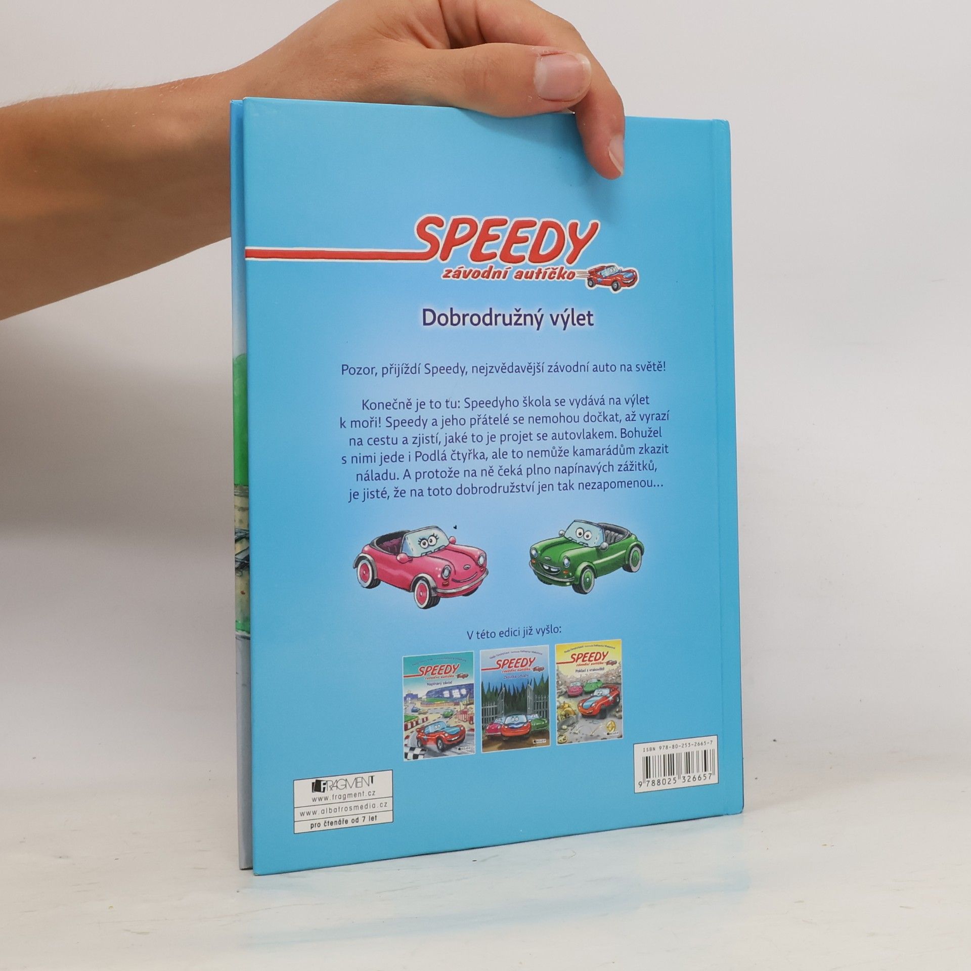 Nadja Fendrich Speedy, závodní autíčko. Dobrodružný výlet