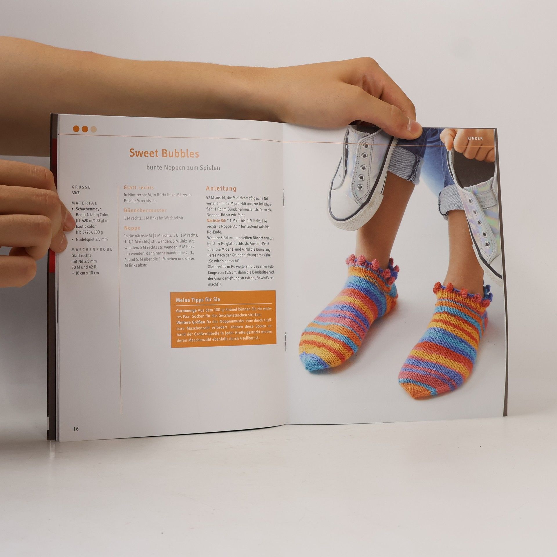 Dagmar Bergk Sneakersocken stricken mit Wow-Effekt (kreativ.kompakt.)