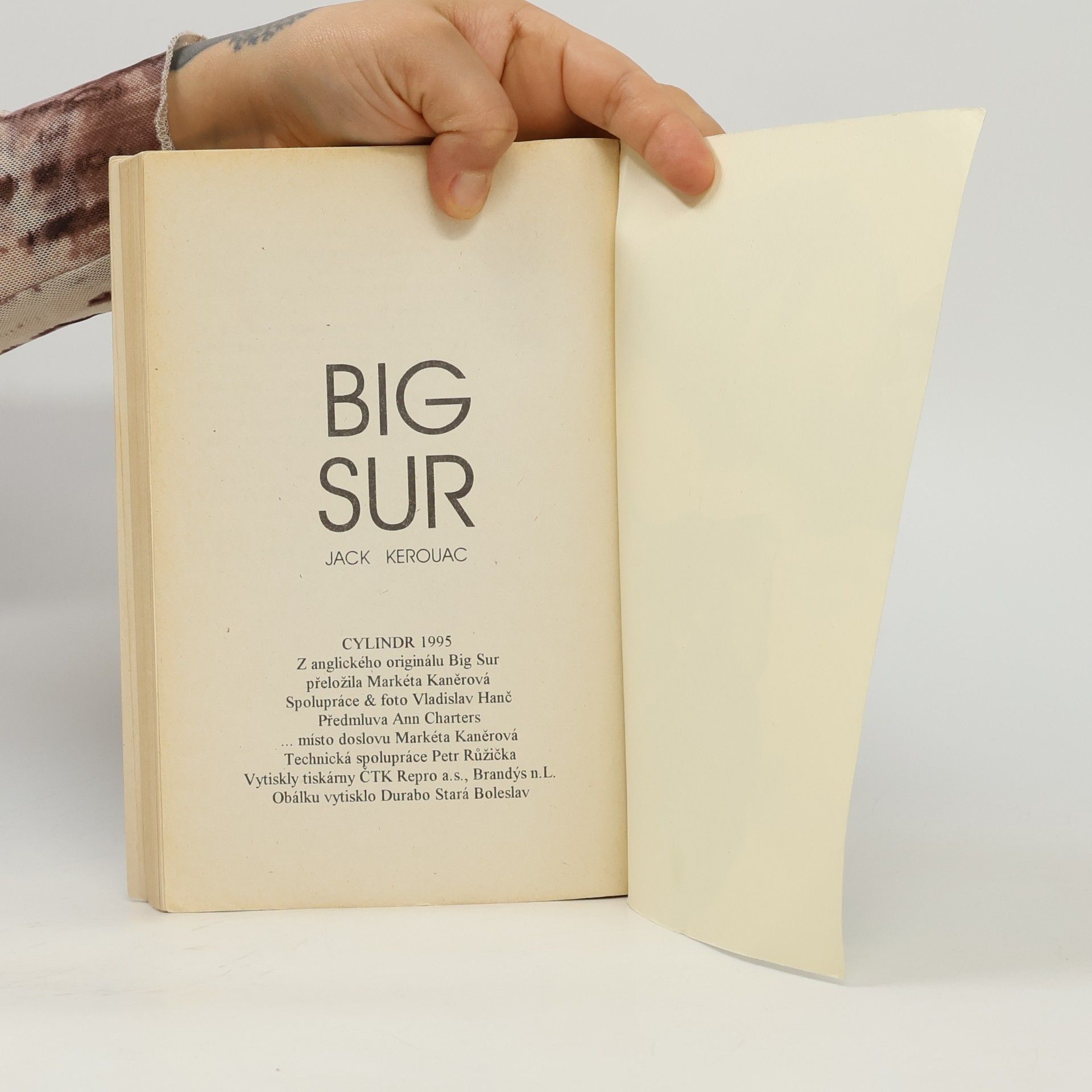 Jack Kerouac Big Sur