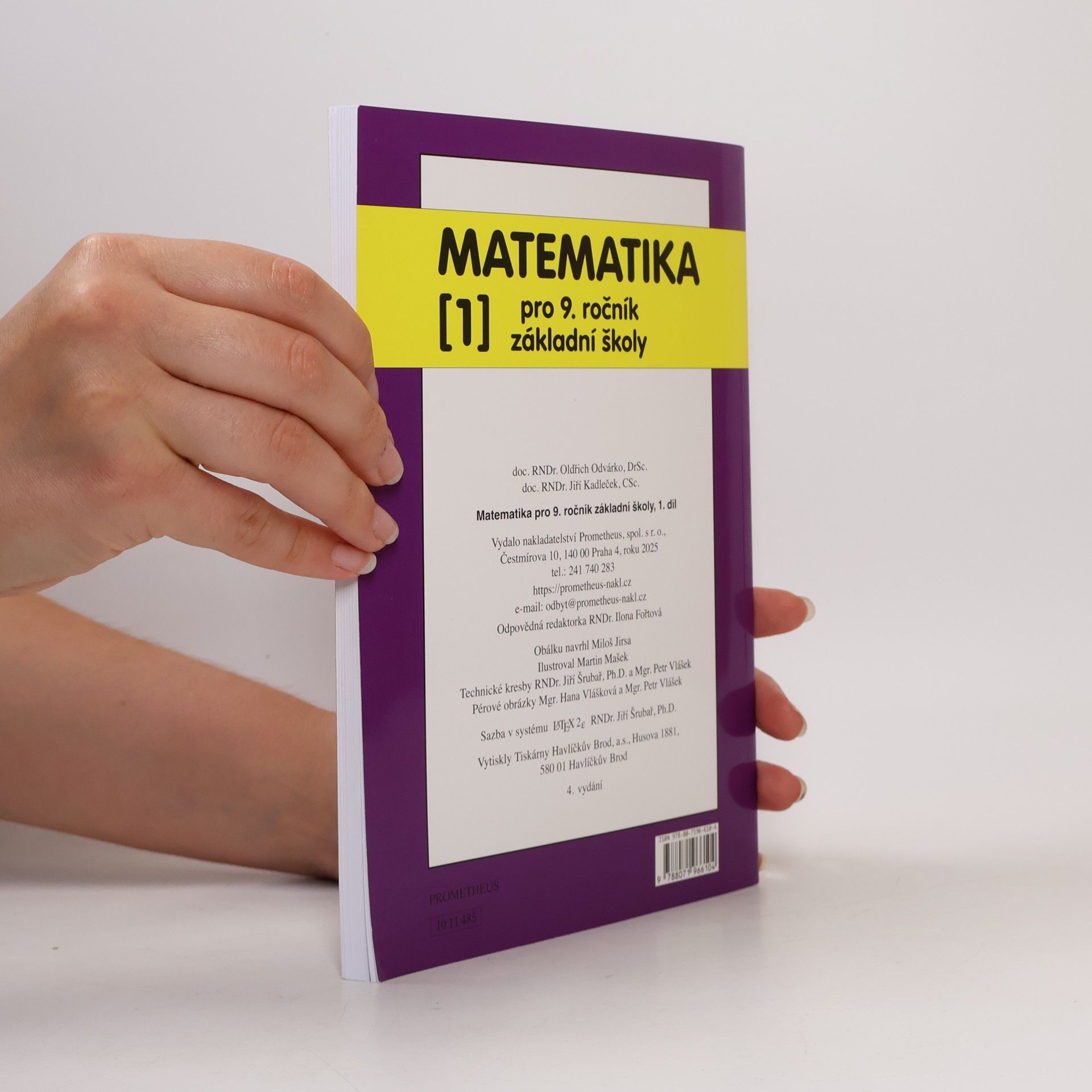 Oldřich Odvárko Matematika pro 9. ročník základní školy