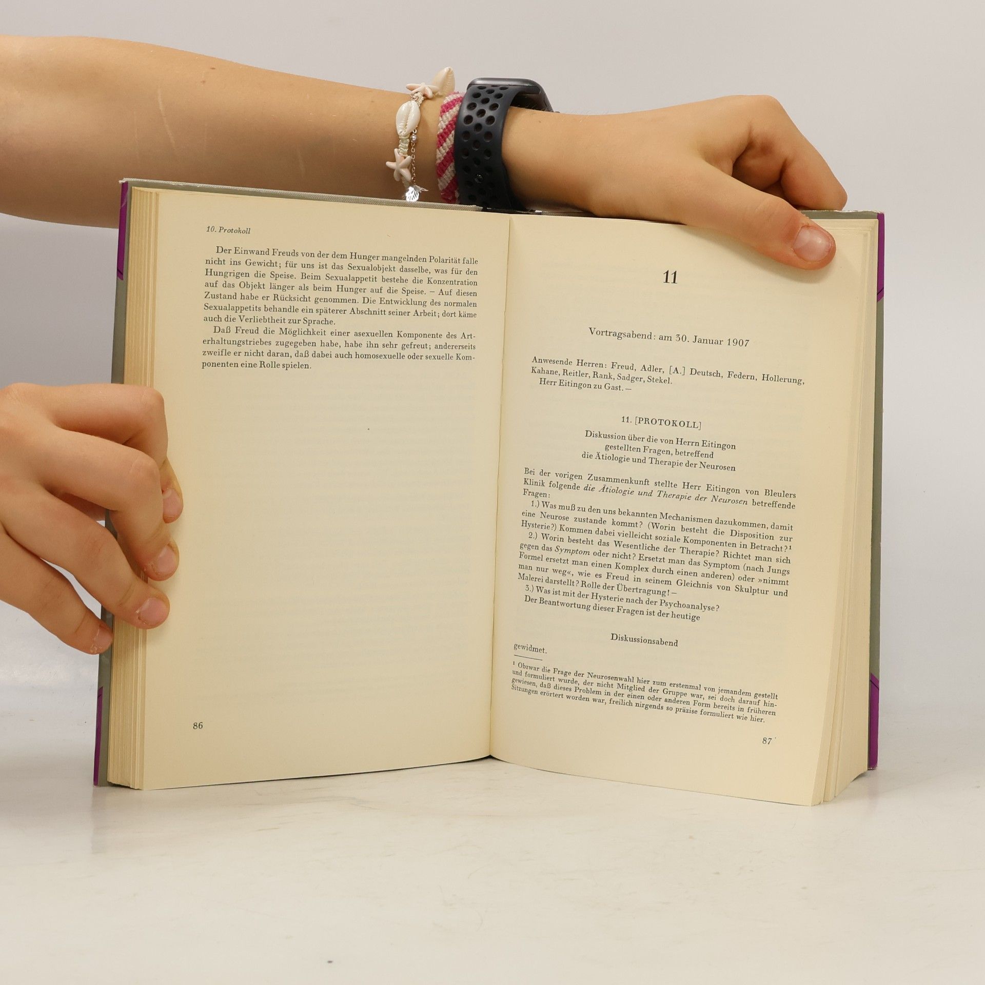 Wiener Psychoanalytische Vereinigung Protokolle der Wiener Psychoanalytischen Vereinigung