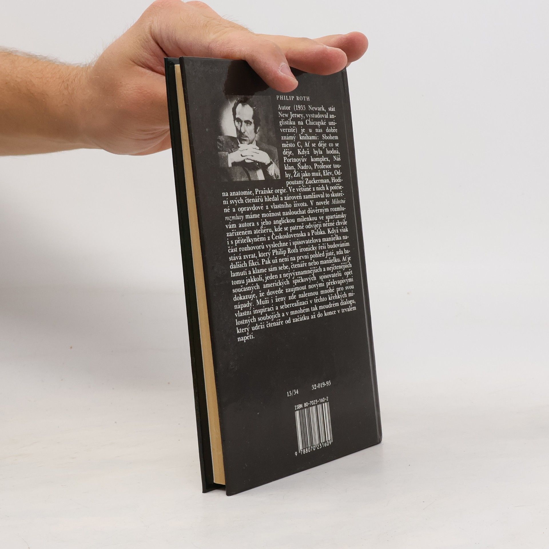 Philip Roth Milostné rozmluvy