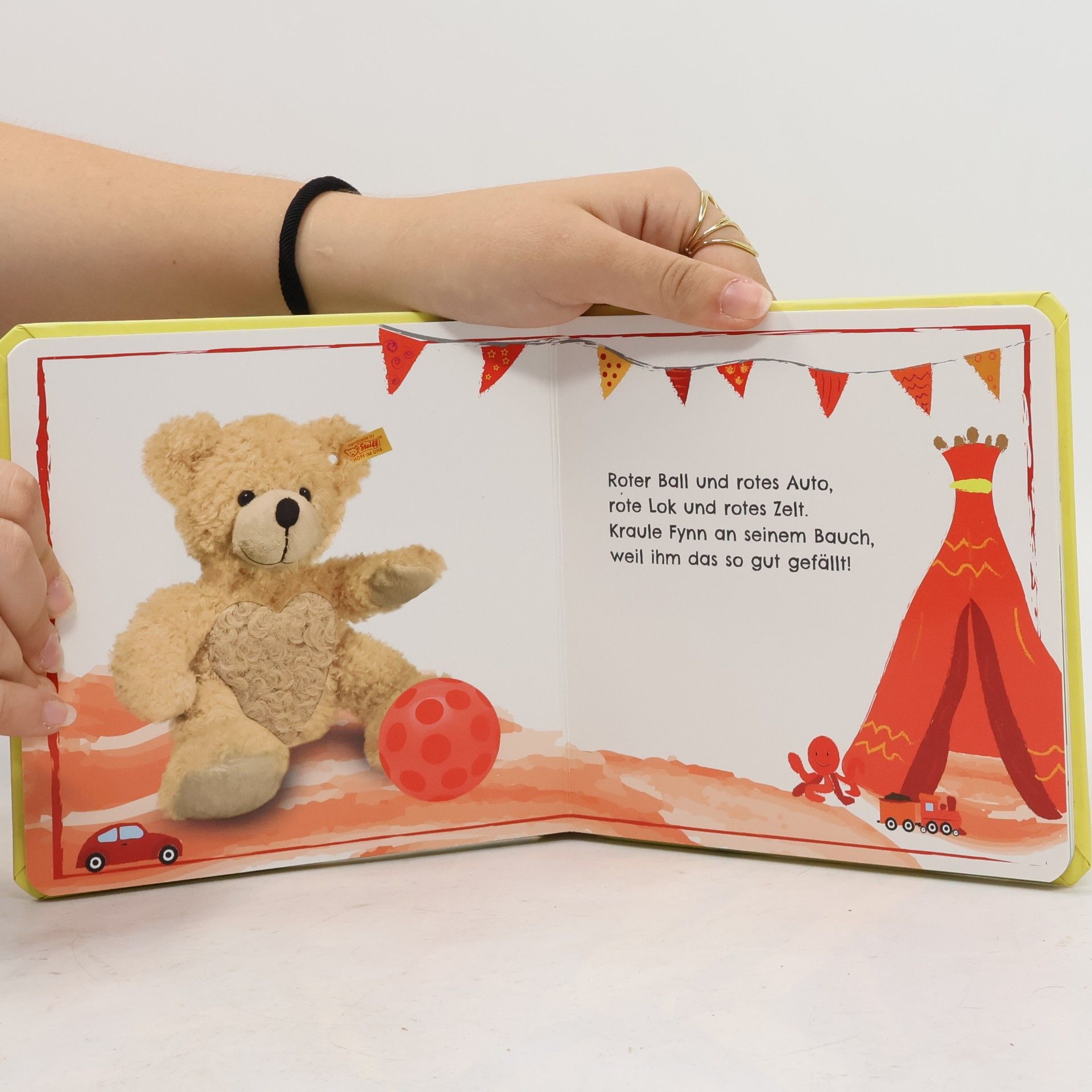 Sandra Grimm Mein liebstes Kuscheltierbuch. Entdecke die Farben