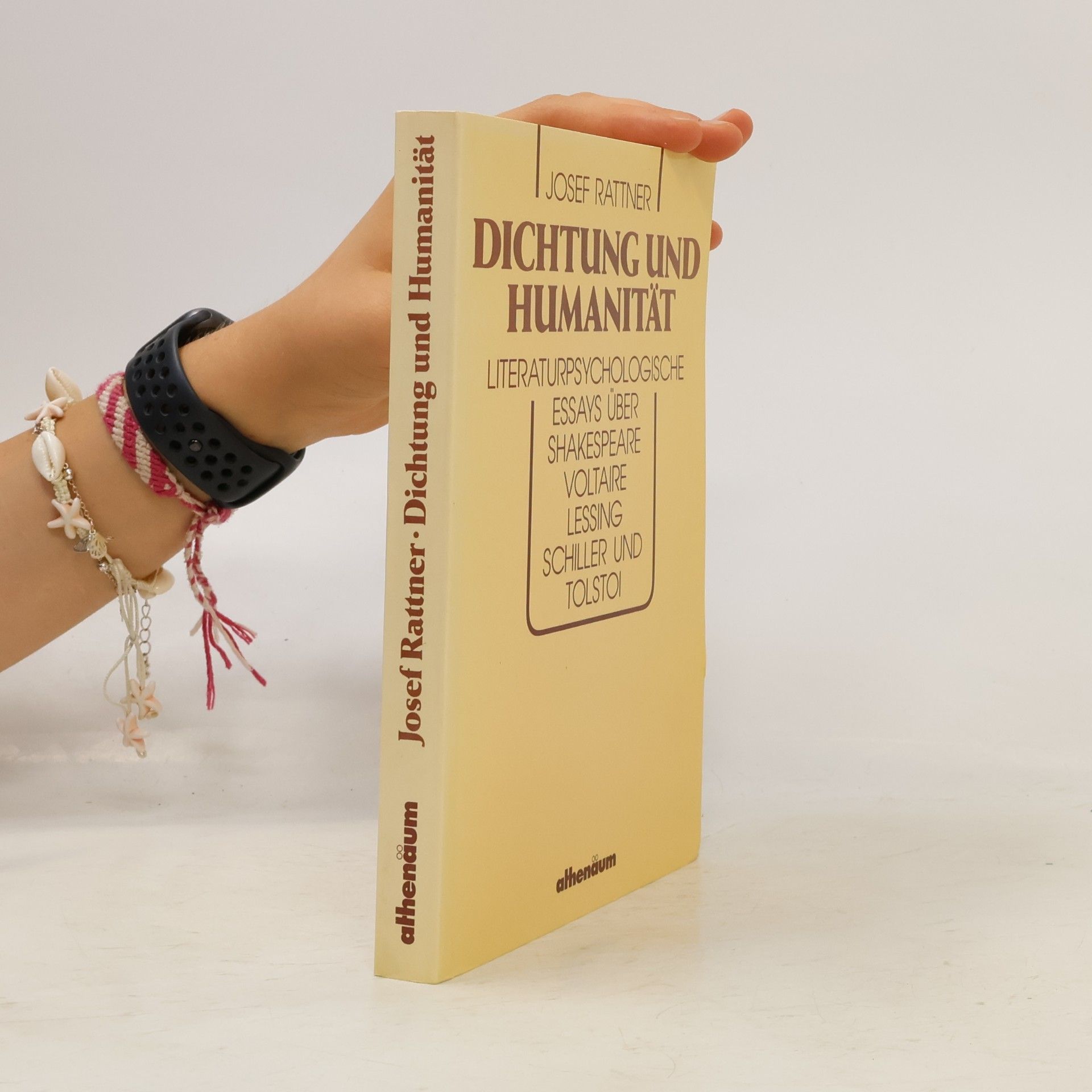 Josef Rattner Dichtung und Humanität