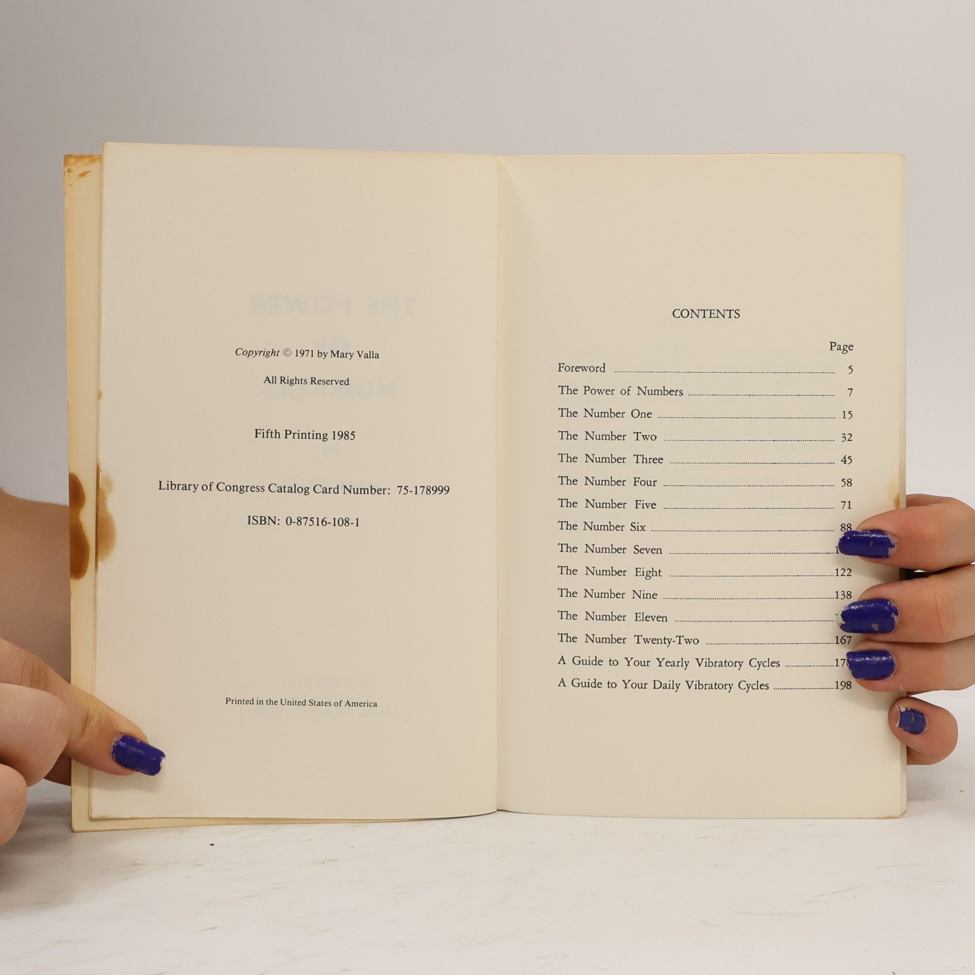 Mary Valla The Power of Numbers