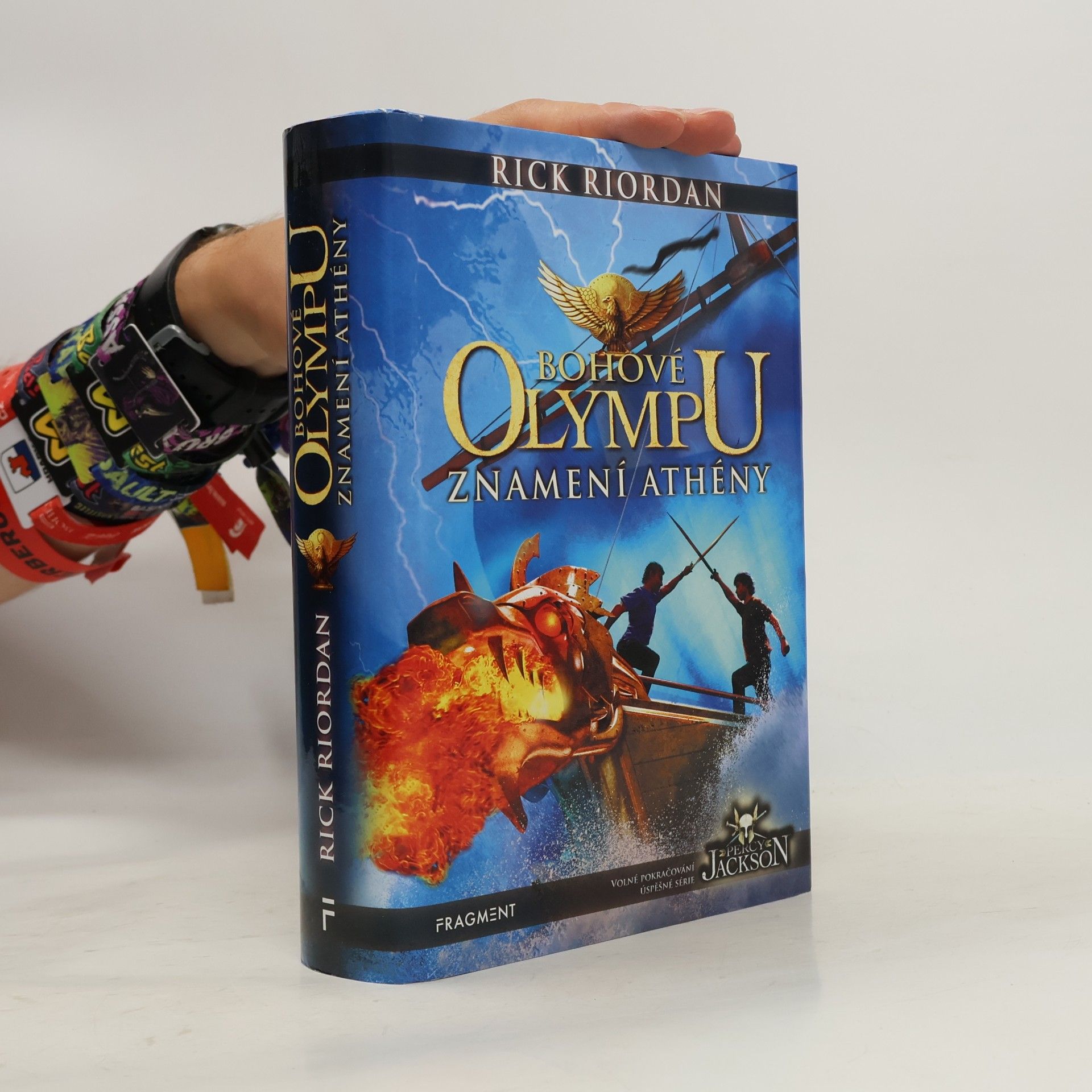Rick Riordan Bohové Olympu. Znamení Athény
