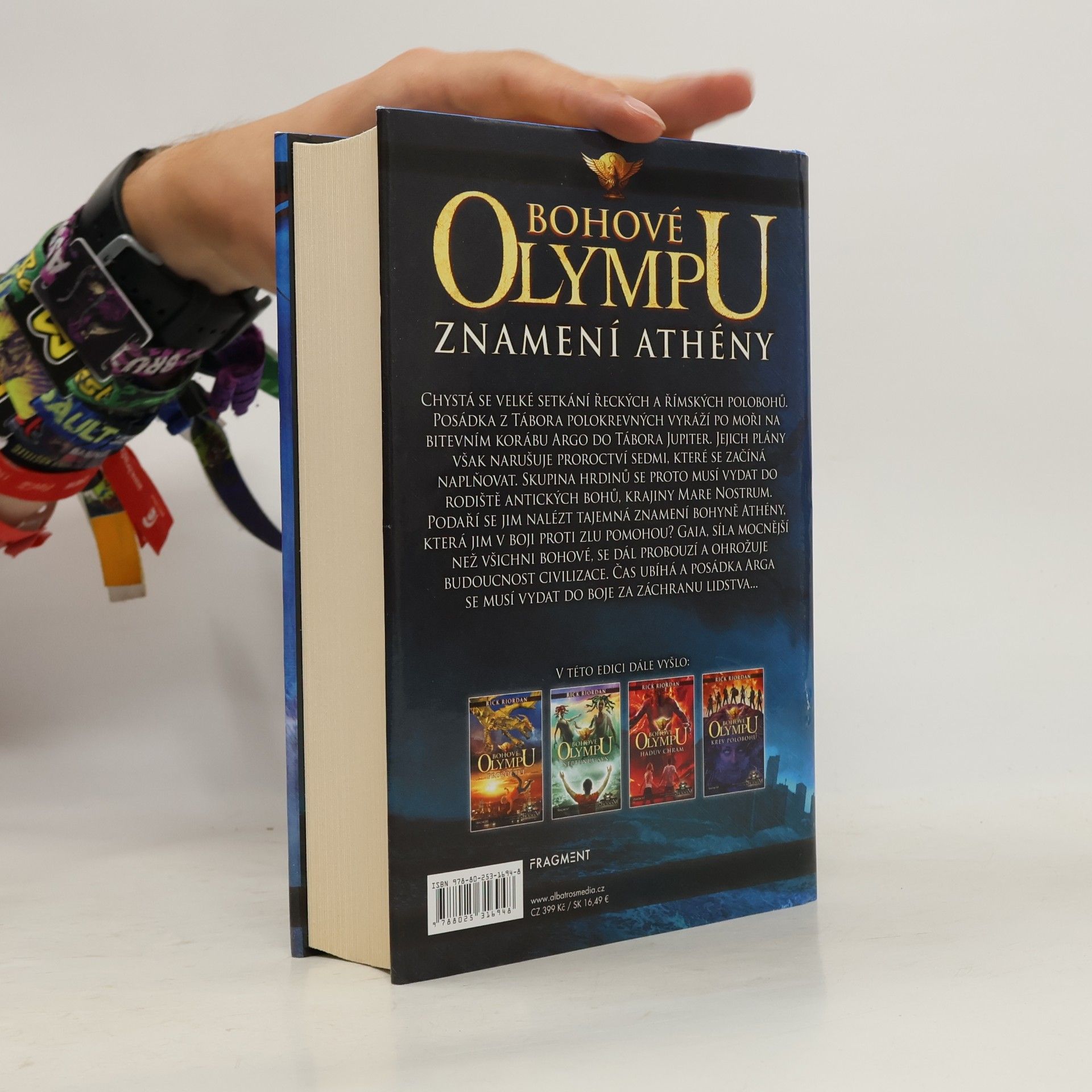 Rick Riordan Bohové Olympu. Znamení Athény
