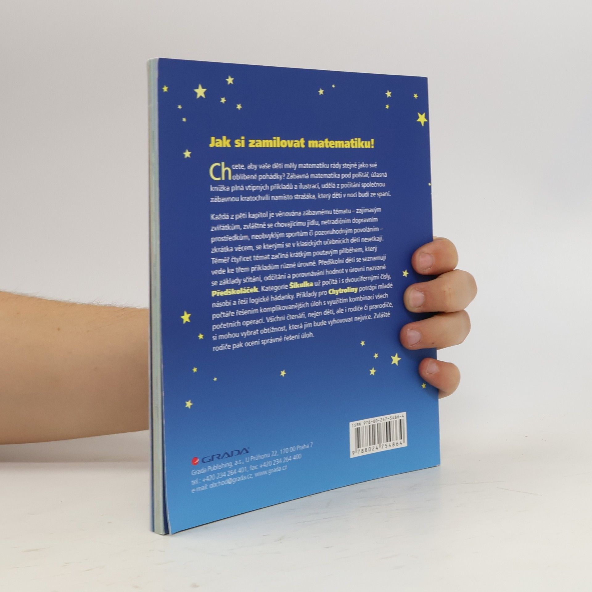 Laura Overdeck Zábavná matematika pod polštář
