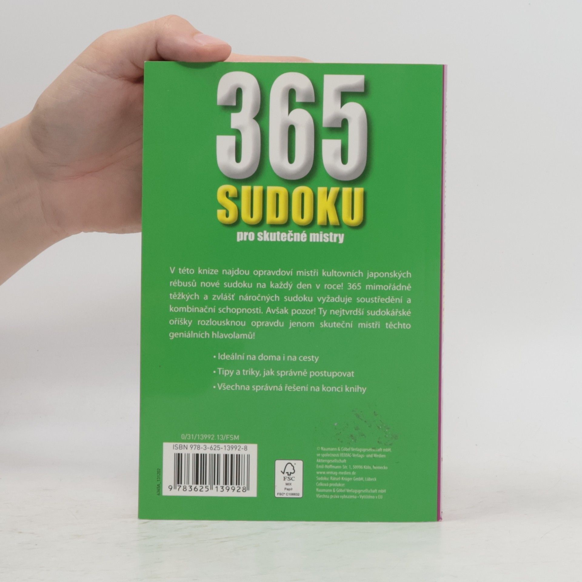 365 sudoku pro skutečné mistry