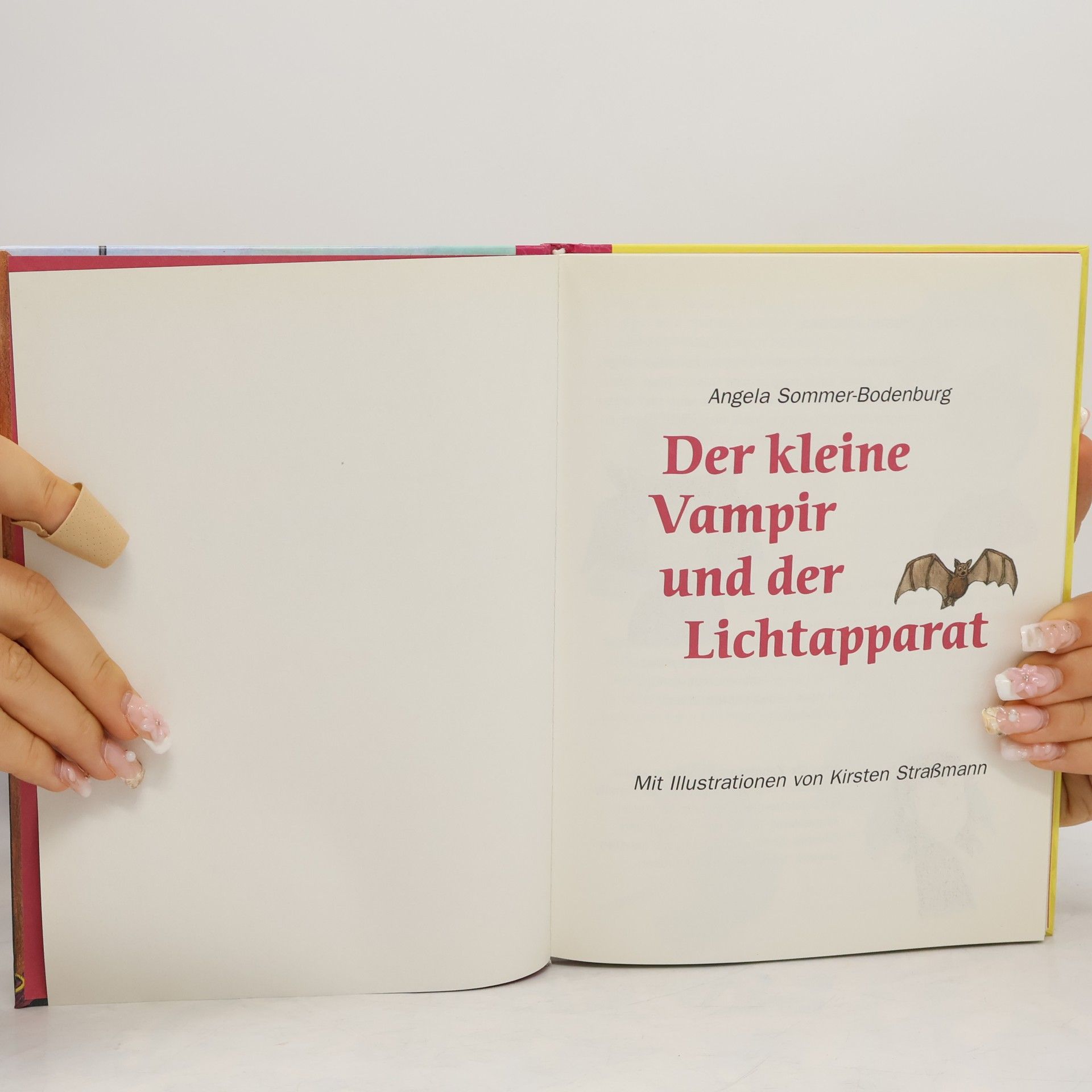 Angela Sommer Bodenburg Der kleine Vampir und der Lichtapparat