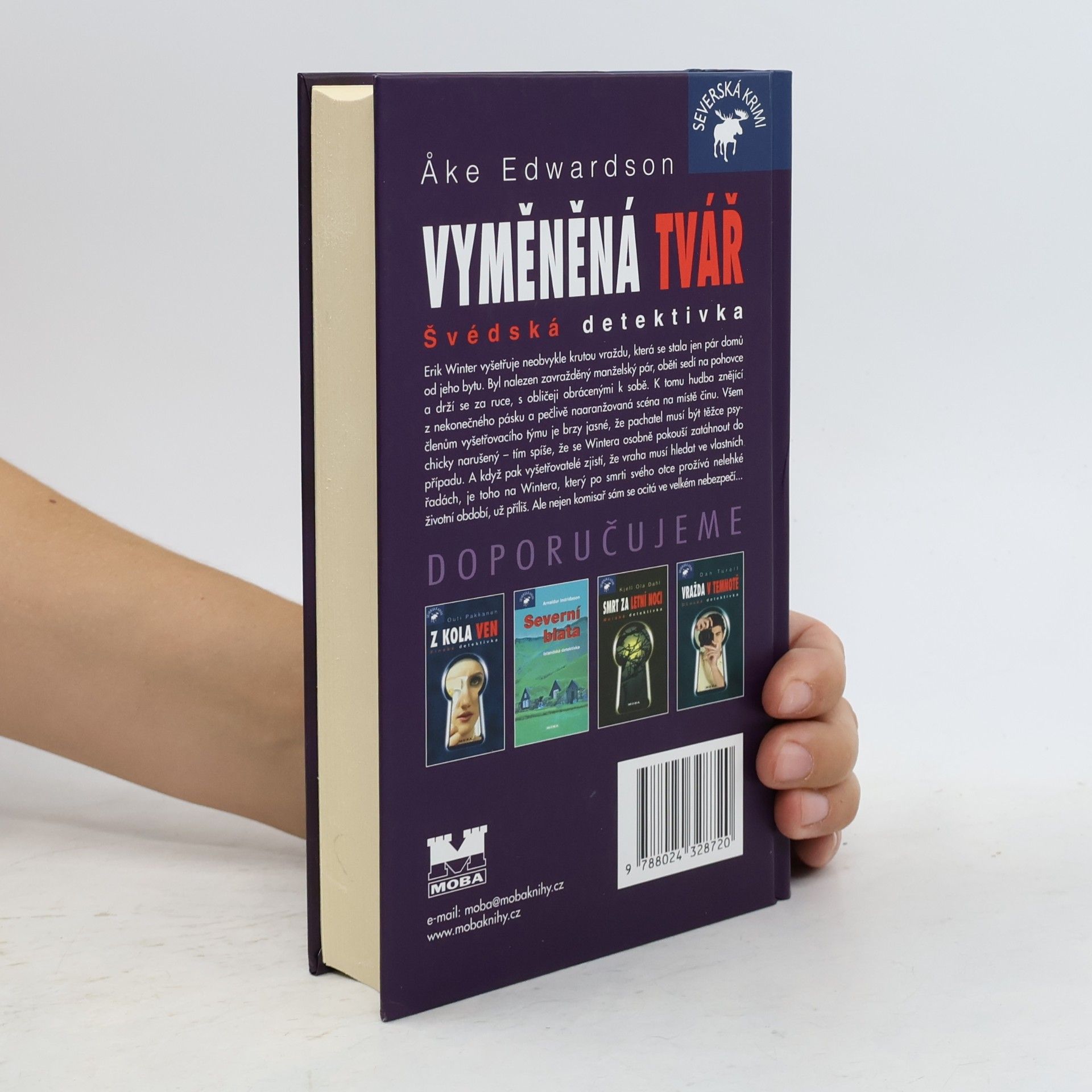 Åke Edwardson Vyměněná tvář : švédská detektivka